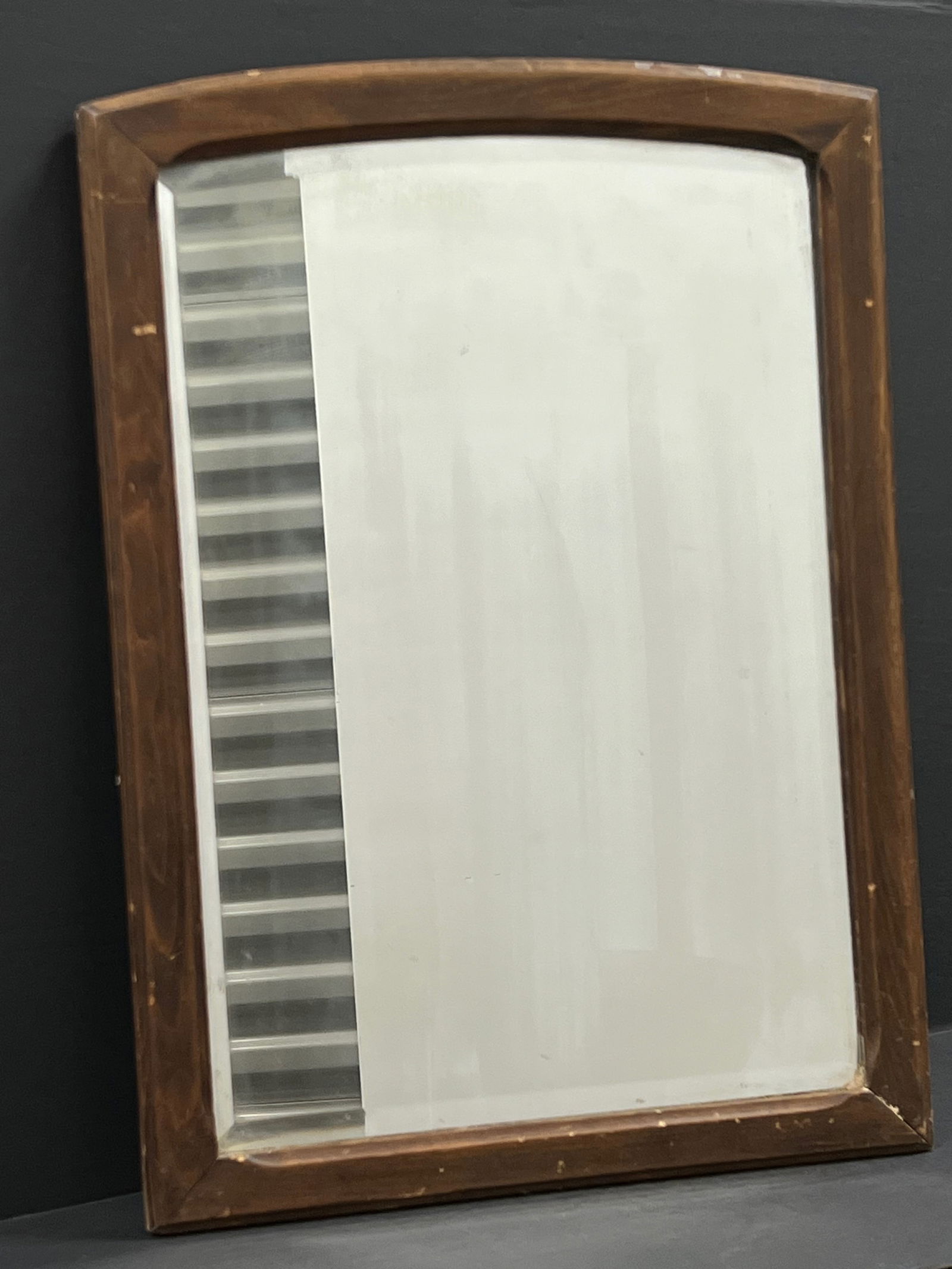 Vintage Mirror with Wooden Frame - 3