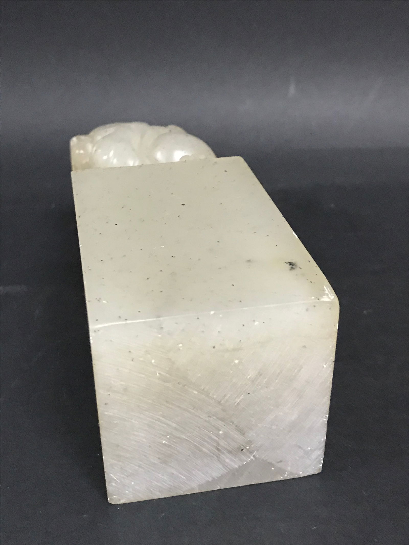 Carved Soapstone Blank Seal - 6