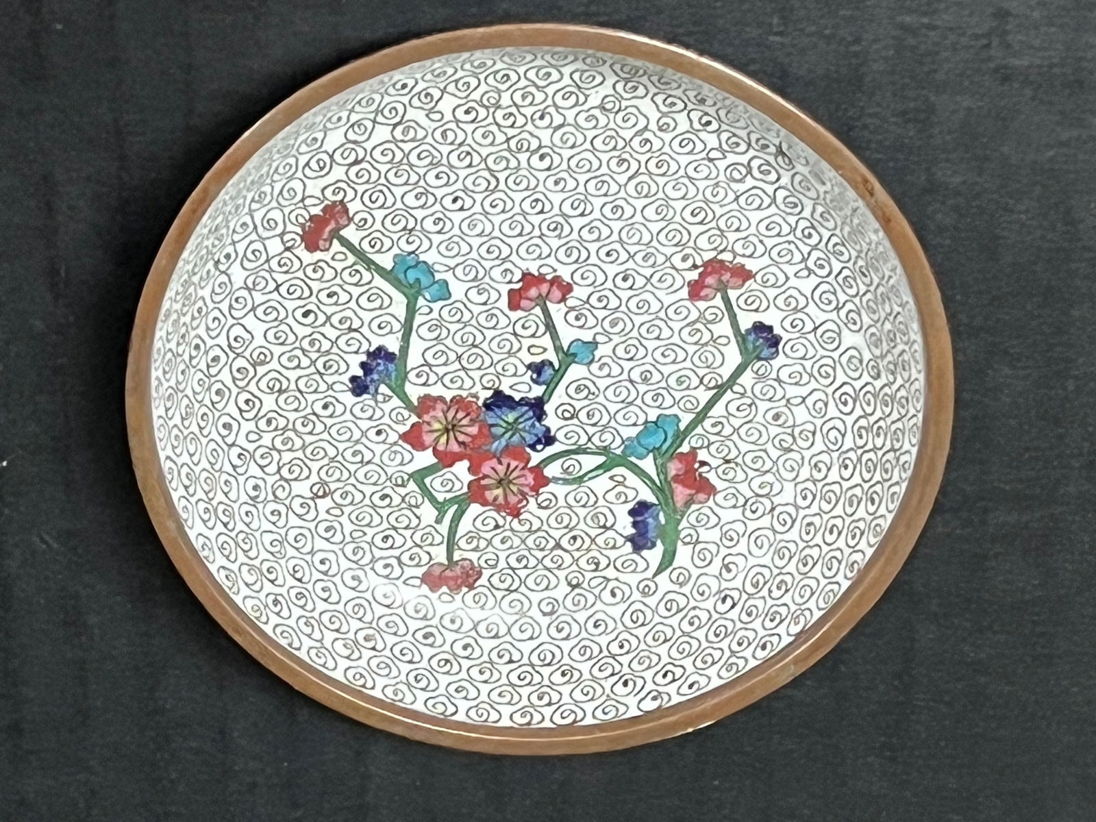Chinese Cloisonne Saucer - 5