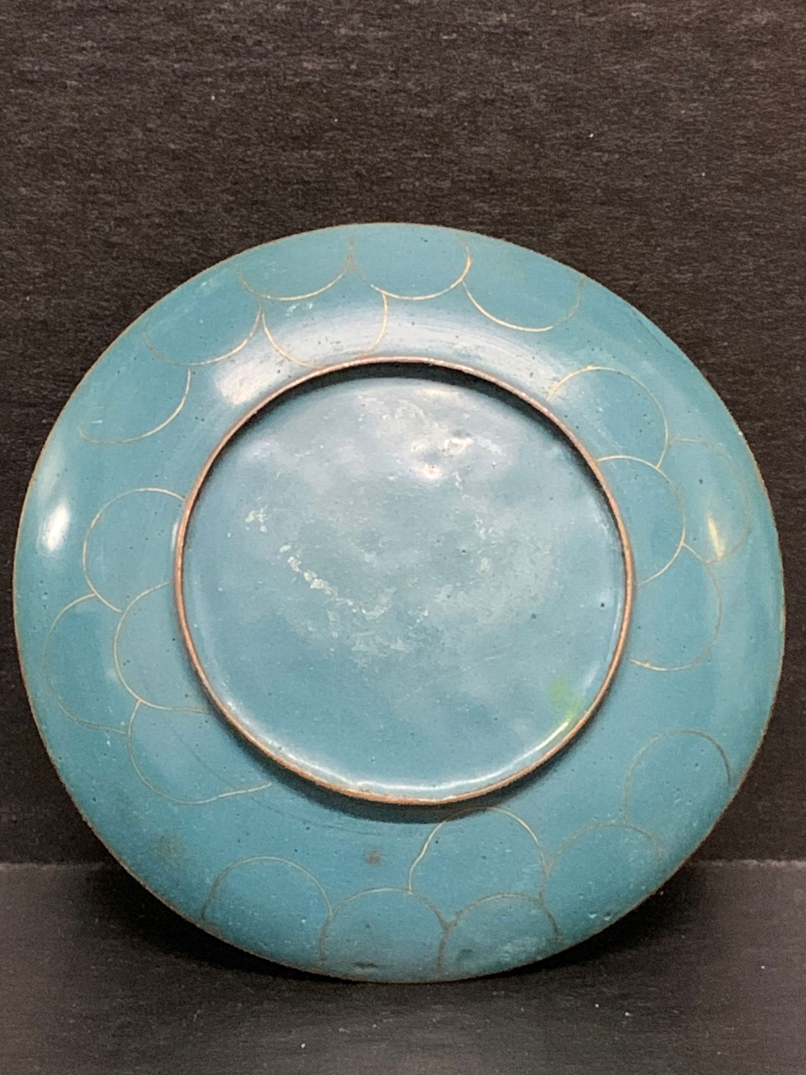 Chinese Cloisonne Saucer - 5