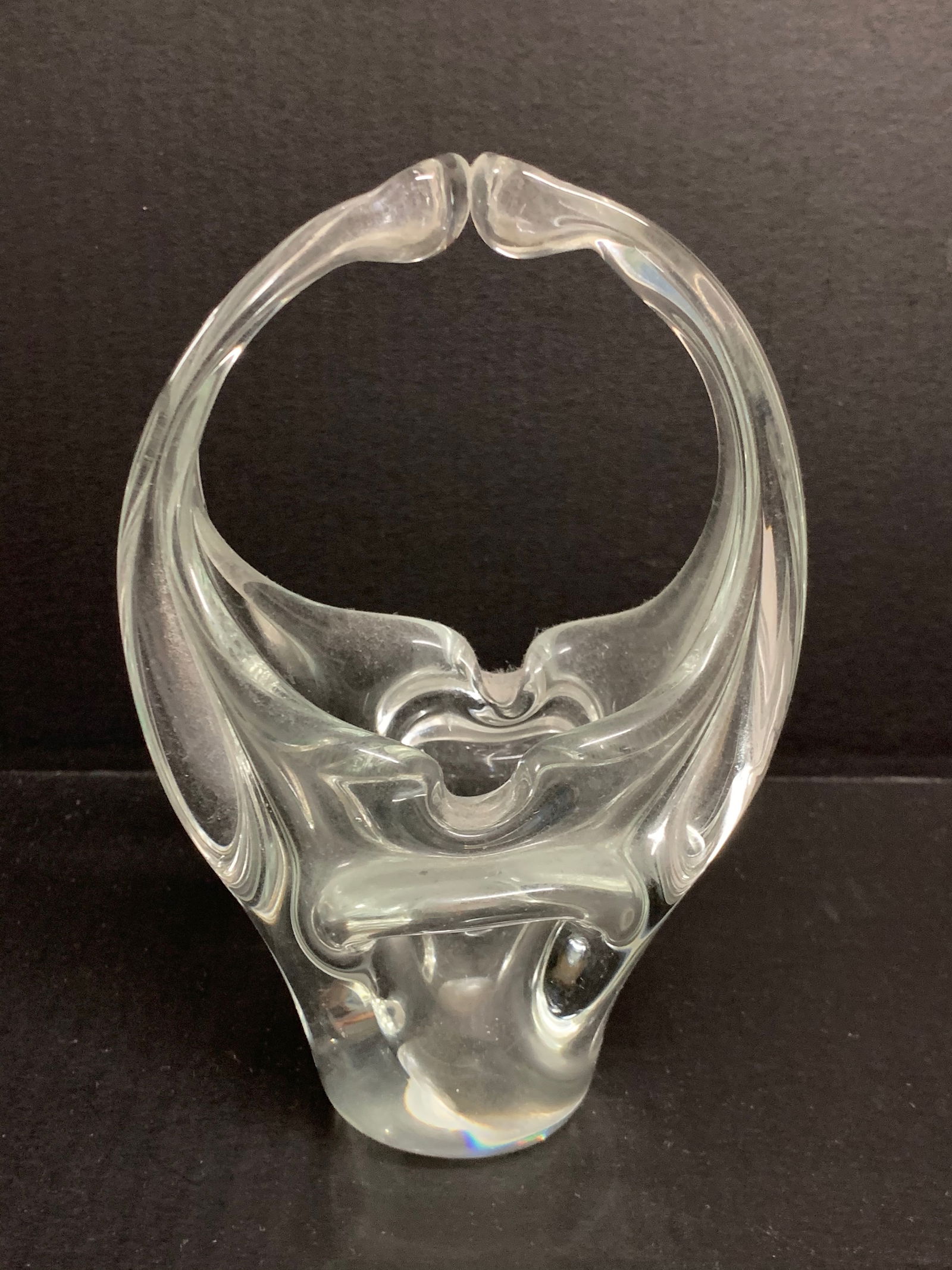 Decorative Art Glass Candy Basket (1 of 6)