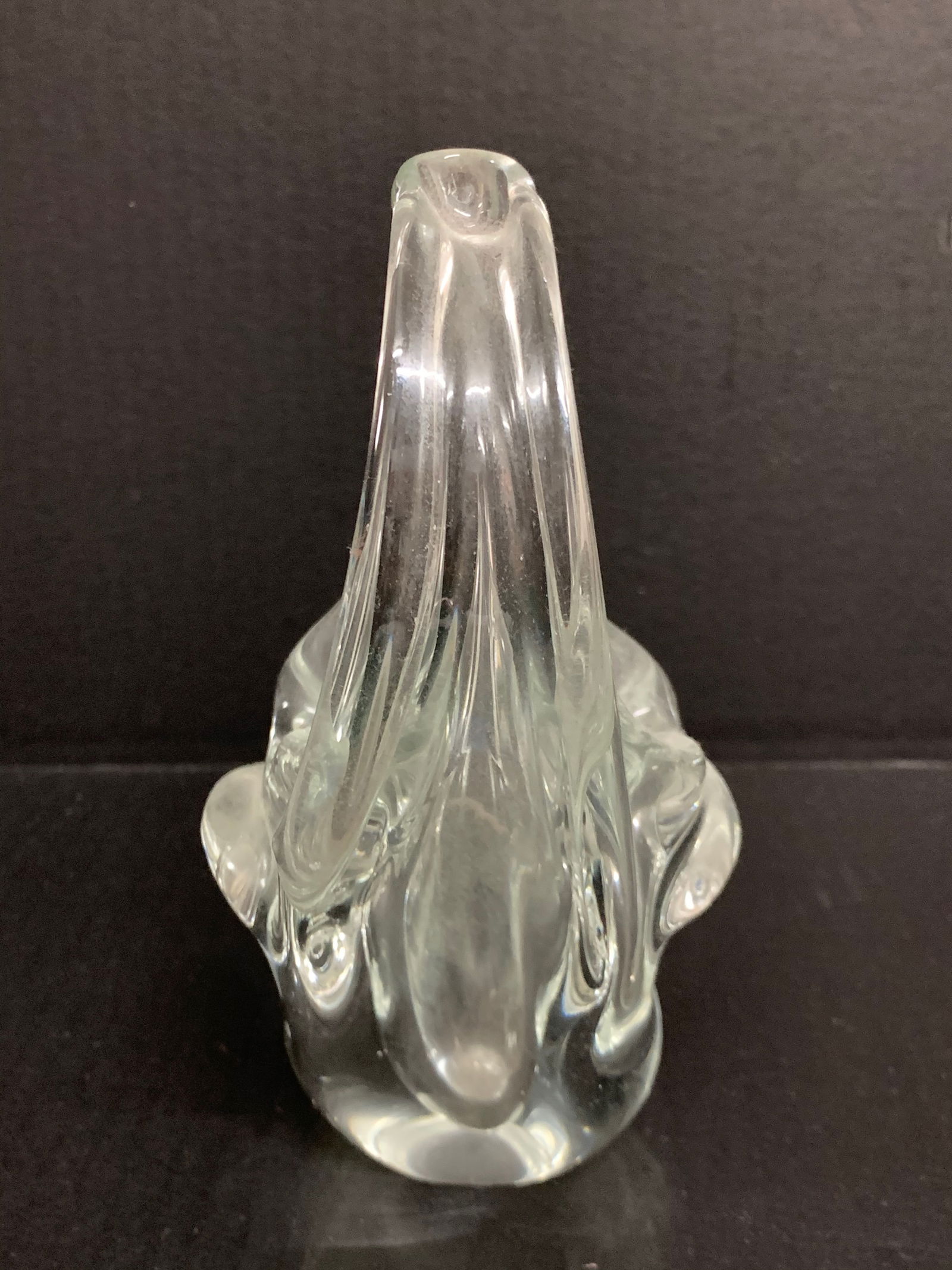 Decorative Art Glass Candy Basket - 3