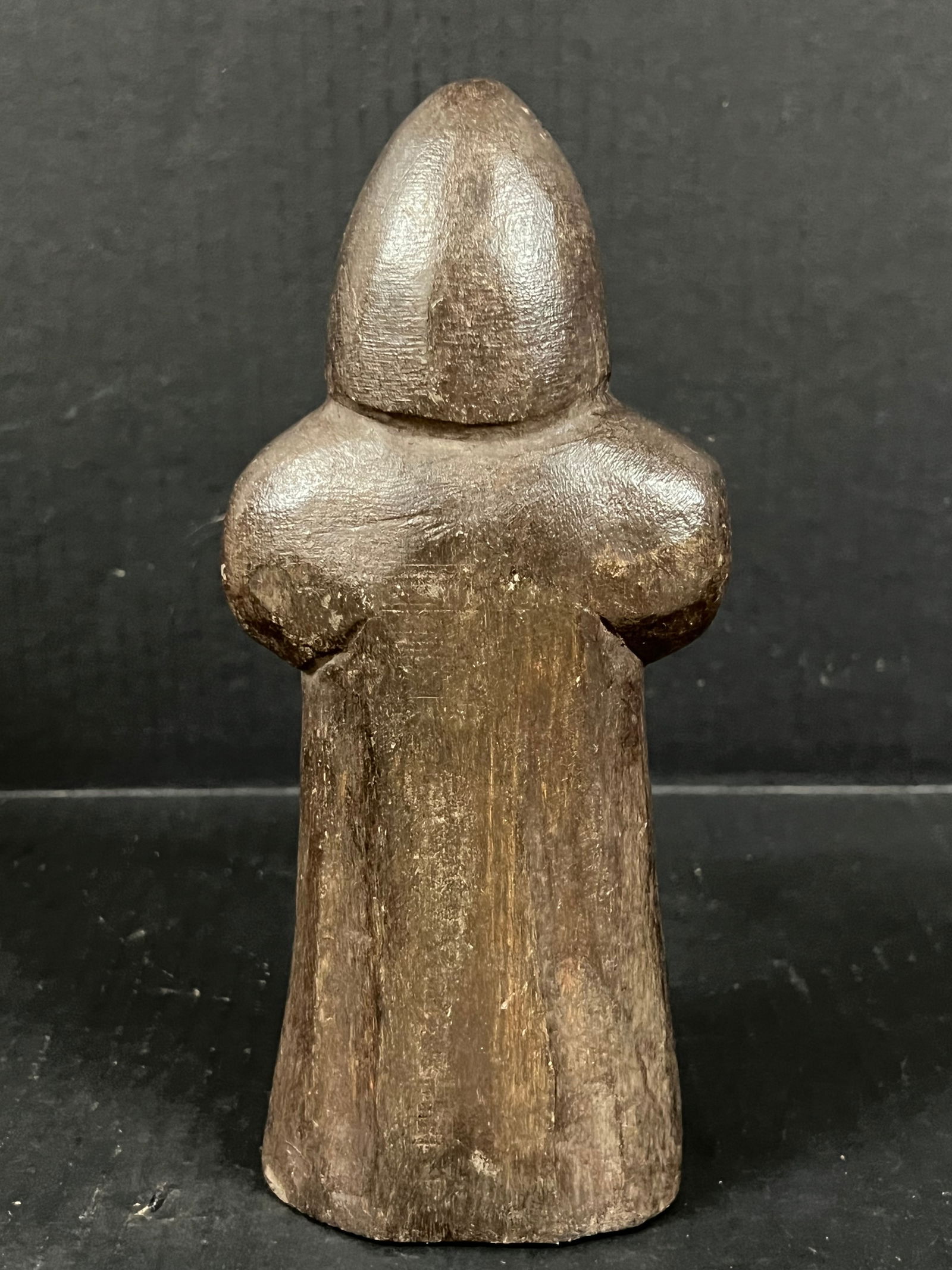 Carved Wood Ghost Sculpture - 6