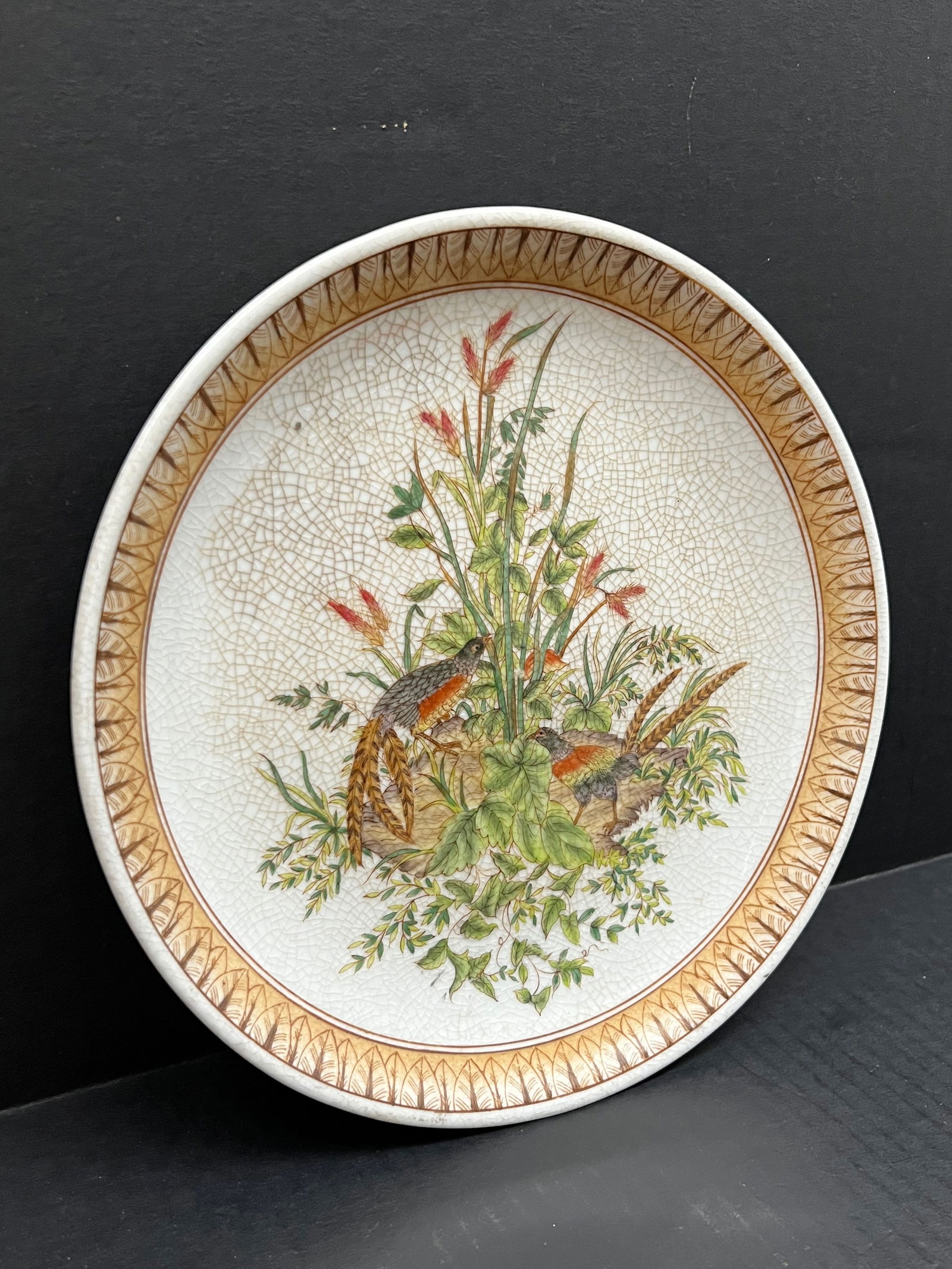 Decorative Porcelain Plate - 4