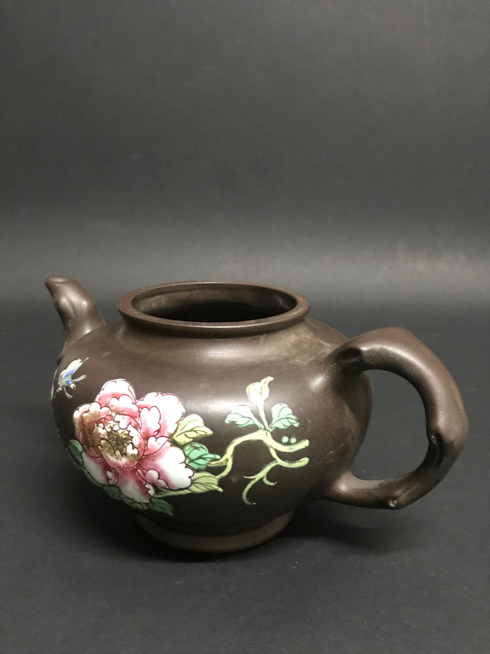 Chinese Art Yixing Clay Tea Pot No cover - 3