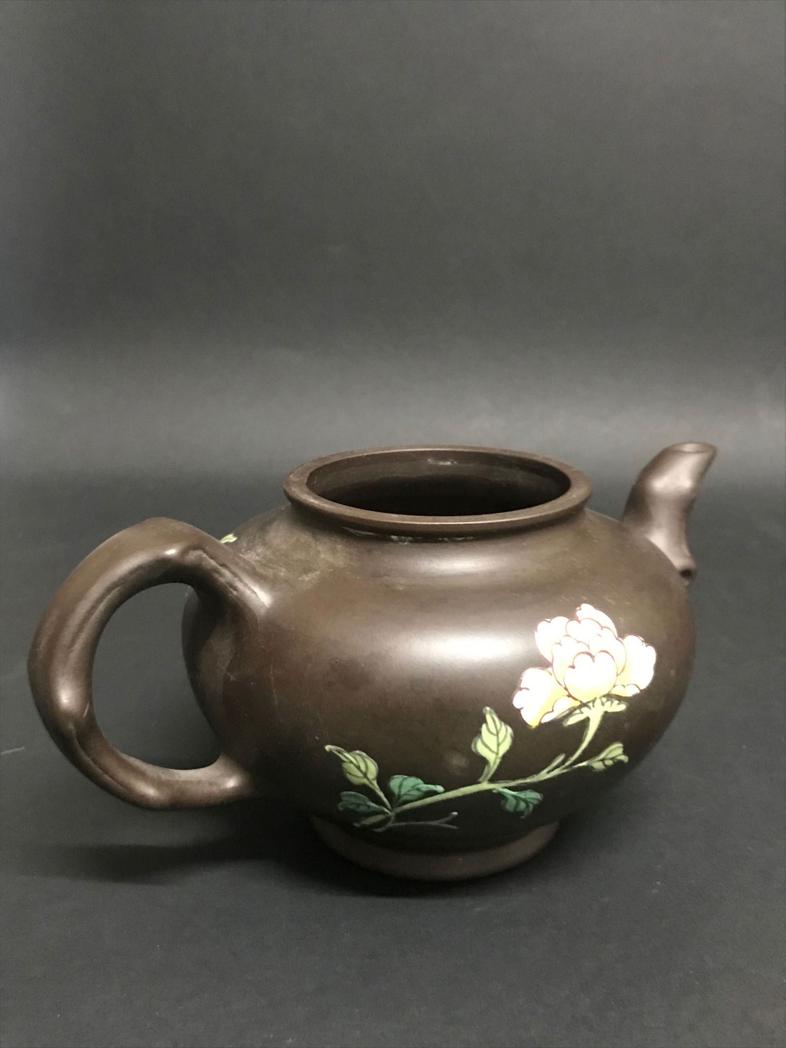 Chinese Art Yixing Clay Tea Pot No cover - 5