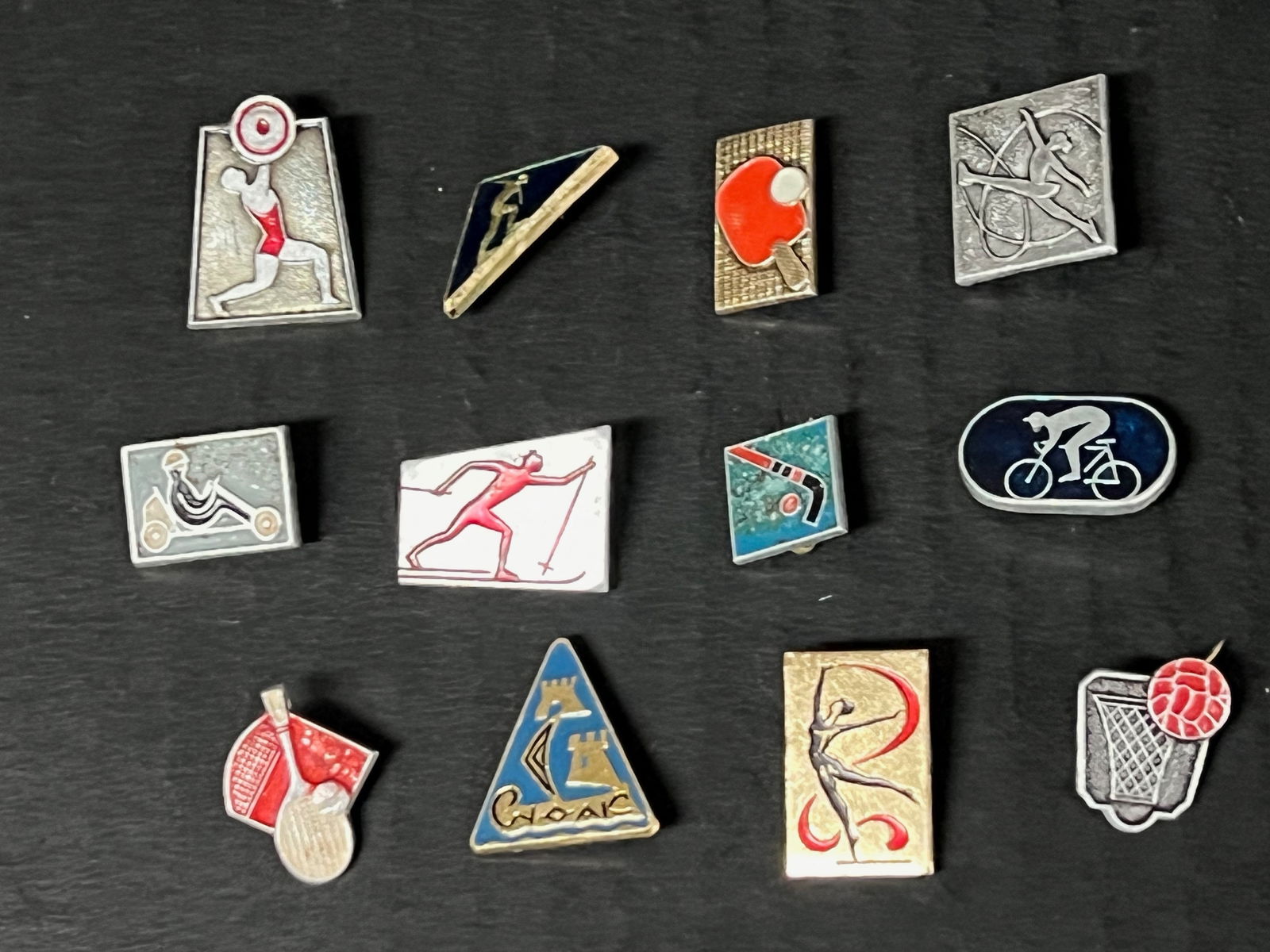 Vintage Assoretd Sports Pin 12 Pcs. - 3