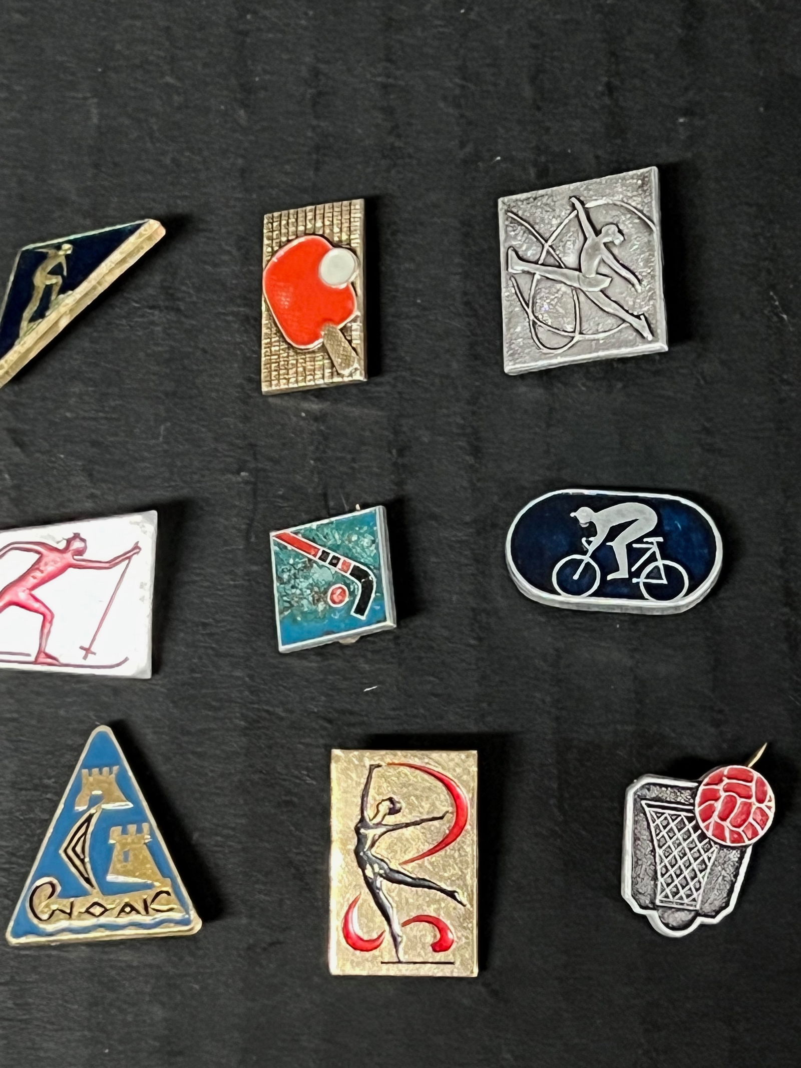 Vintage Assoretd Sports Pin 12 Pcs. - 5