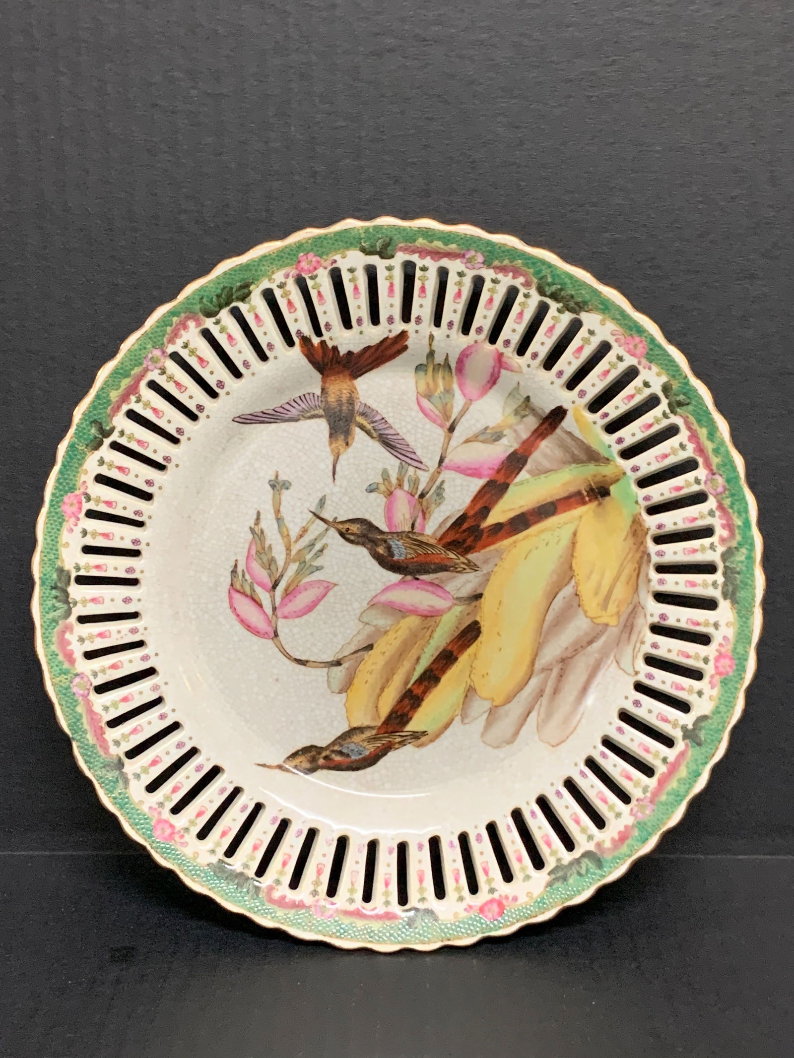 Decorative Porcelain Plate - 4