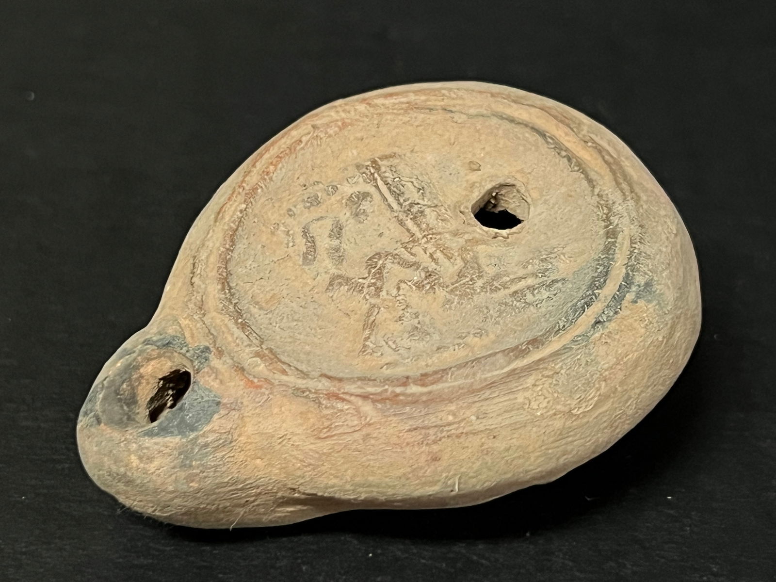 Terra Cotta Oil Lamp - 4