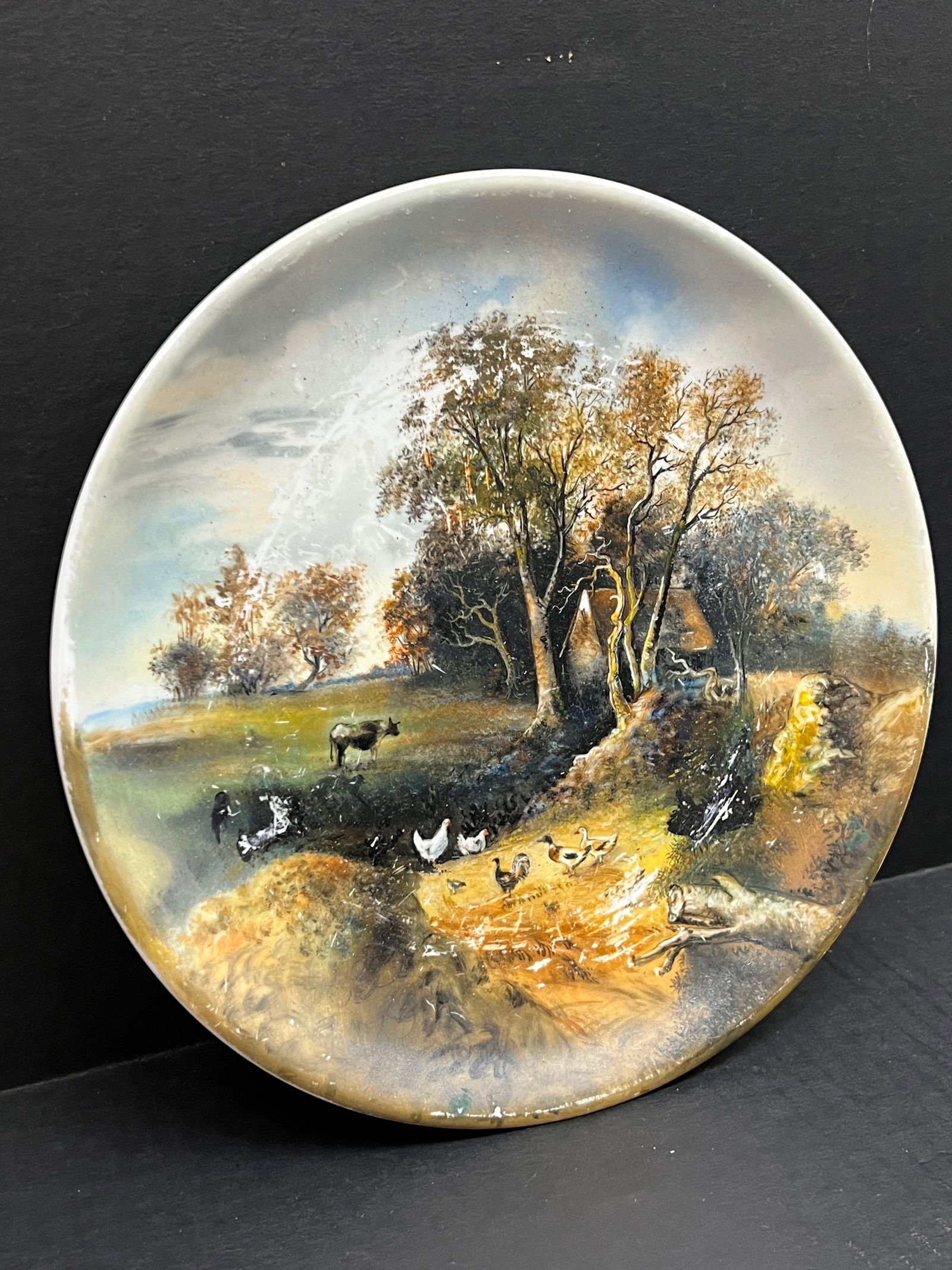 Decorative Porcelain Plate - 4