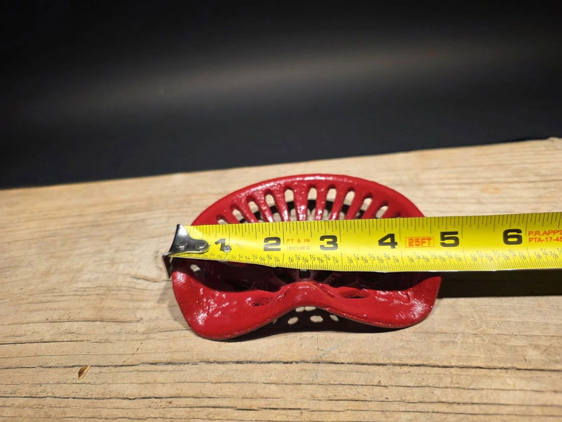 5" Cast Farmall Miniature Tractor Seat Sample - 13