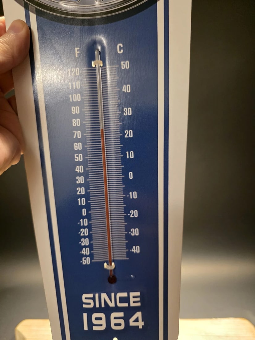 Ford Mustang American Thermometer Sign - 7