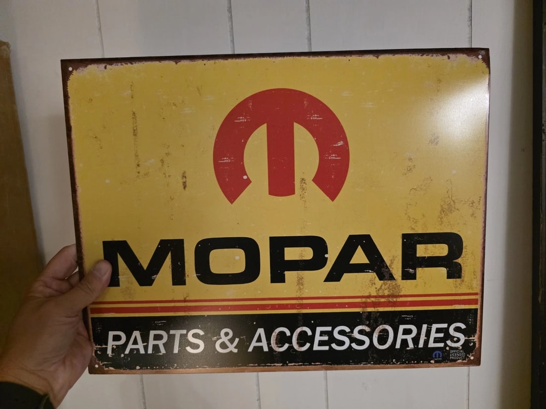 Mopar Auto Parts Sign - 5