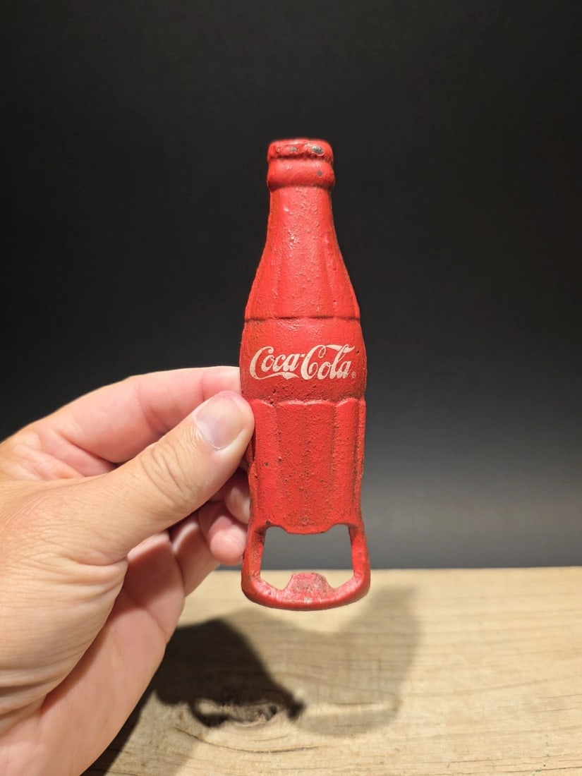 Cast Iron Coca Cola Bottle Opener - 2