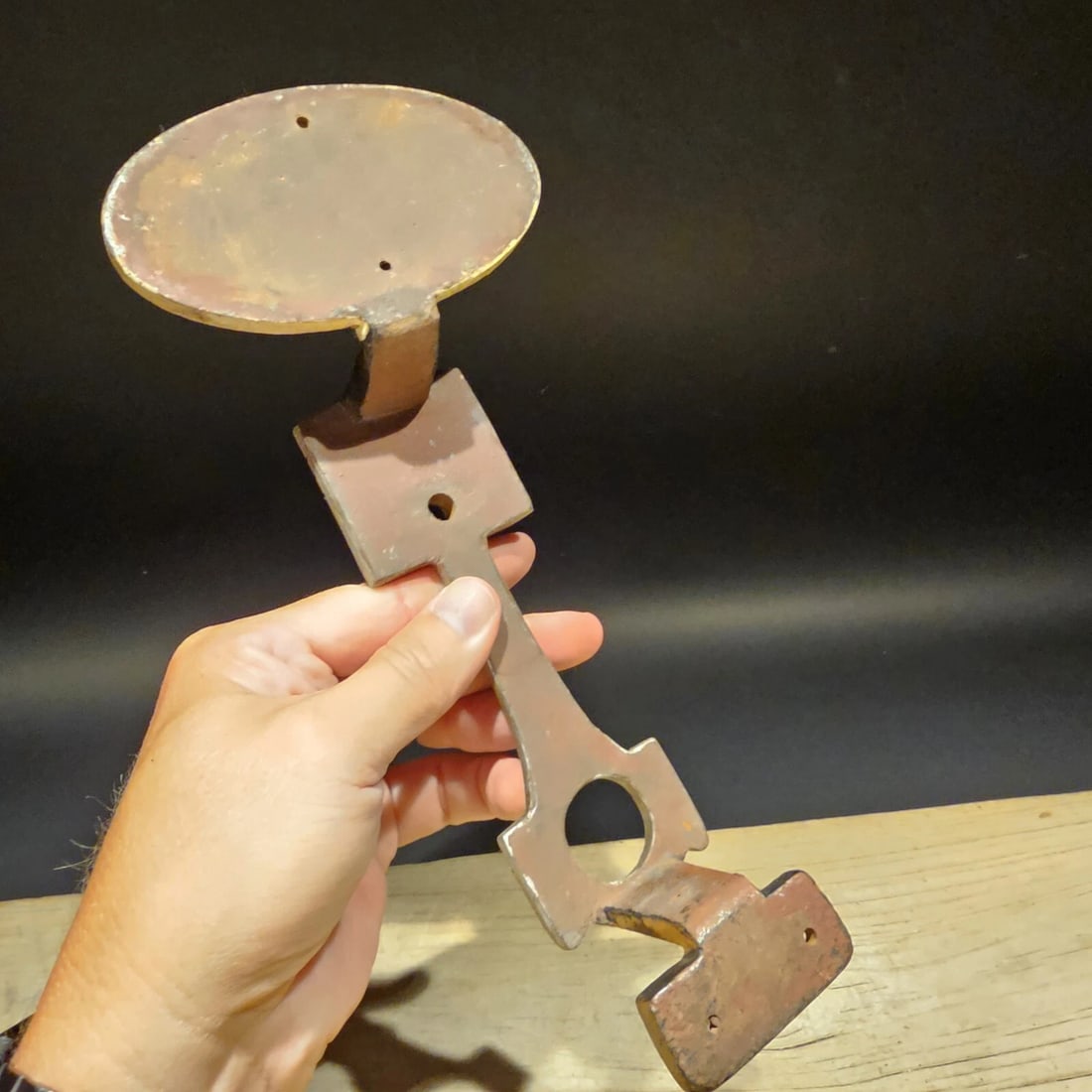 Cast Iron Ford Door Gate Handle - 3