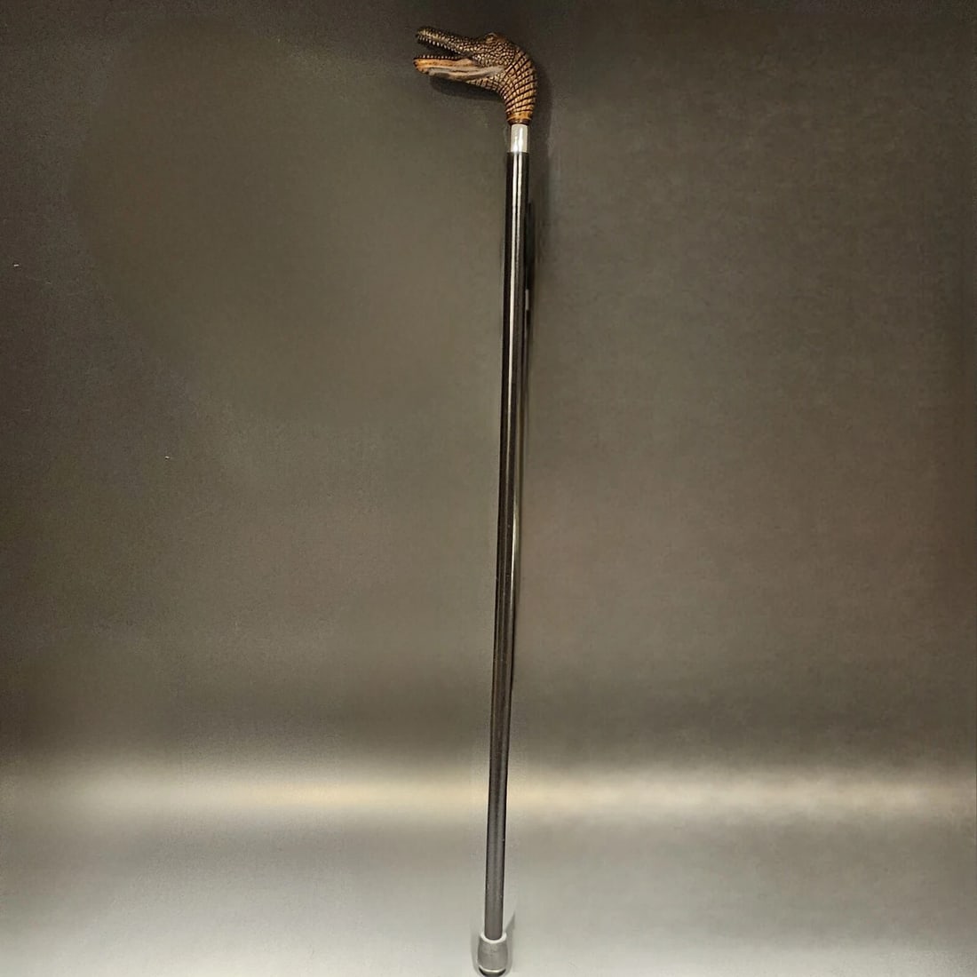 36" Gator Head Walking Stick Cane - 18