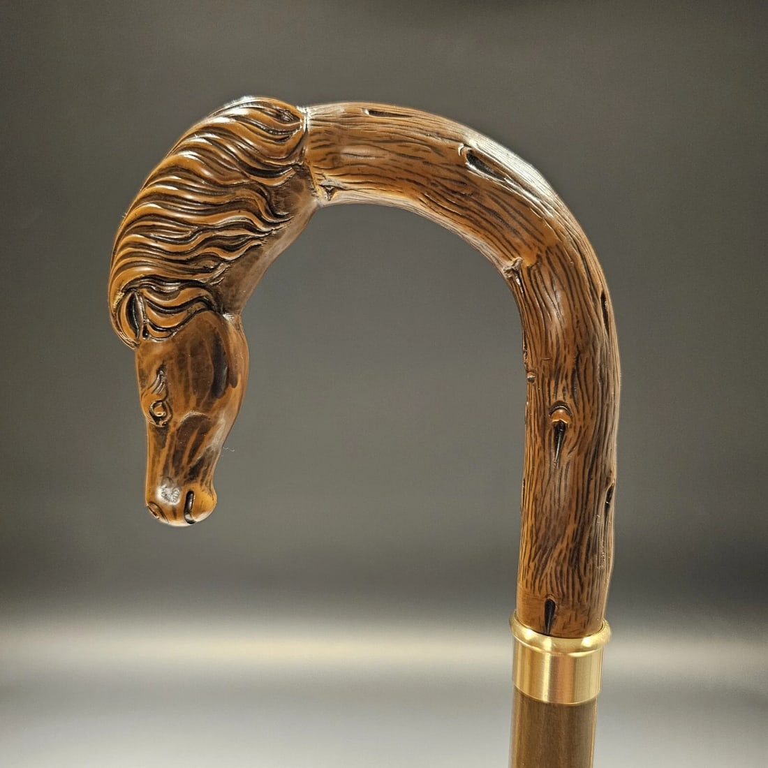 36" Horse Head Walking Stick Cane - 20