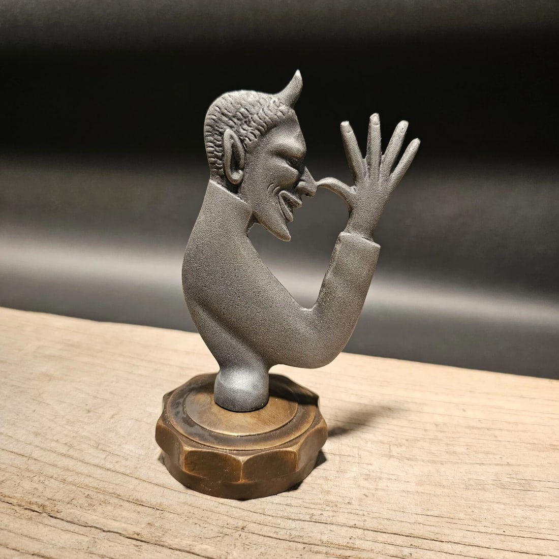 Iron Brass Devil Radiator Cap - 7