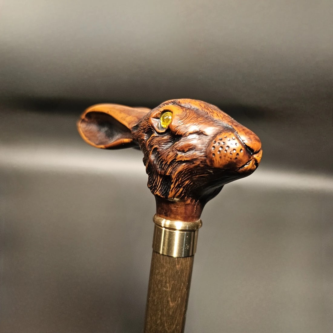 36" Jack Rabbit Walking Stick Cane - 19