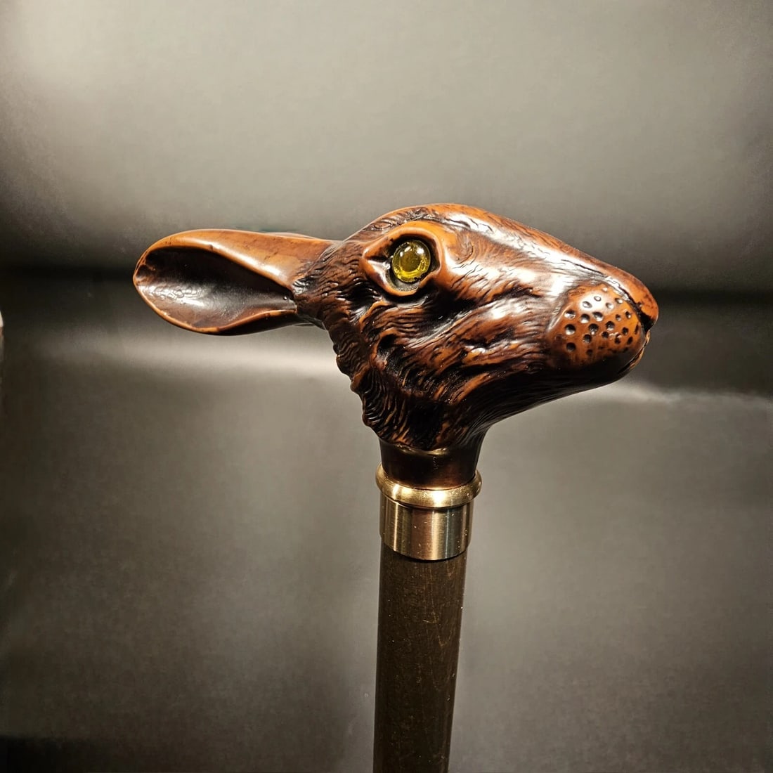 36" Jack Rabbit Walking Stick Cane - 20