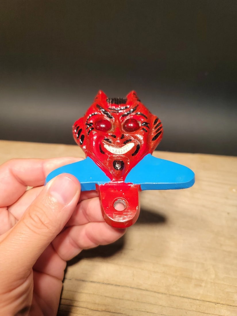 Devil License Plate Fob Topper - 11