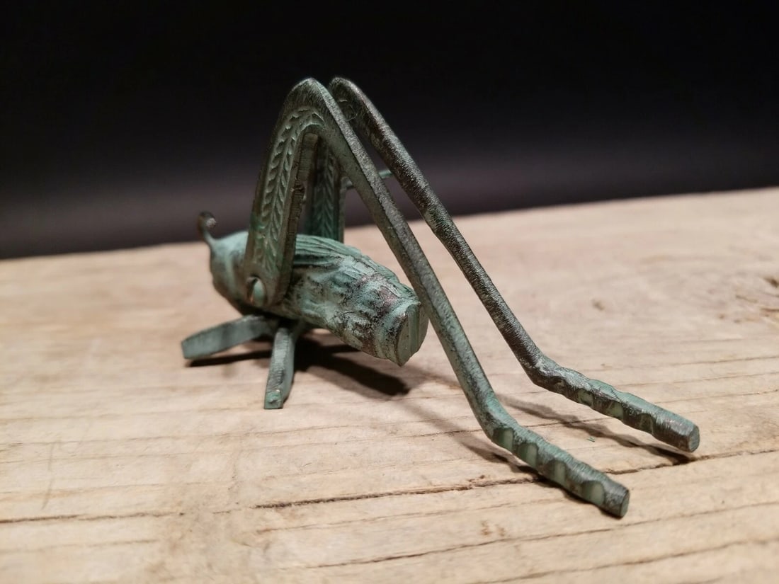 Brass Fireplace Hearth Cricket - 5