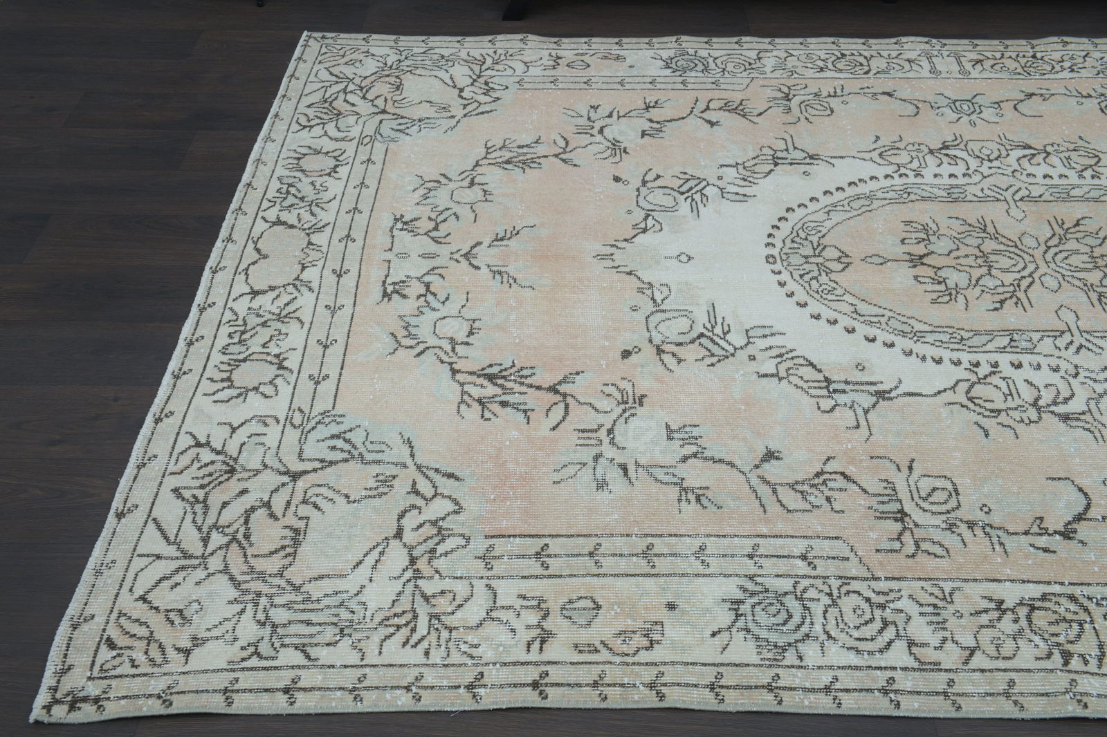 6x10 ft, VINTAGE Rug, TURKISH - 7