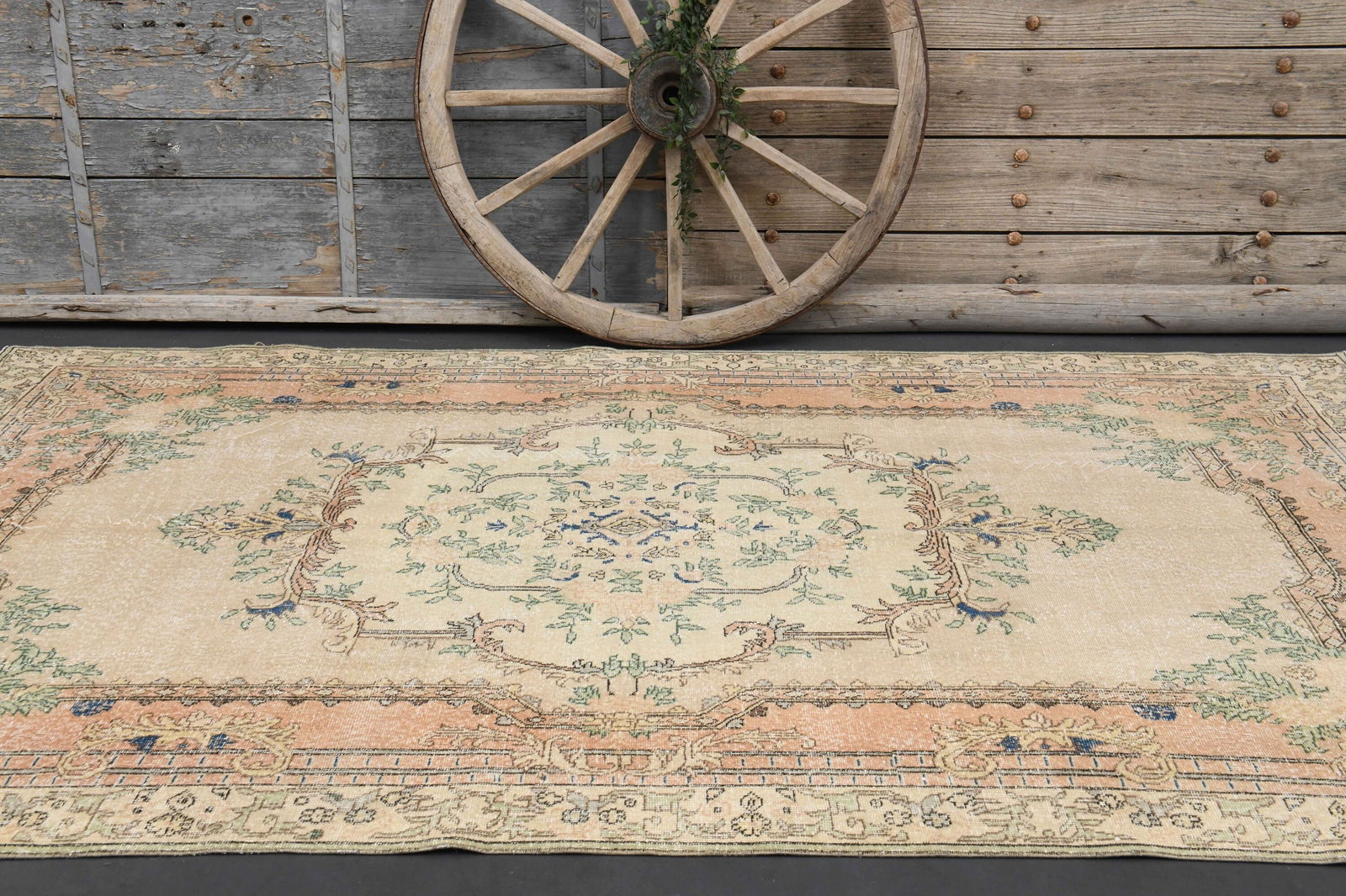 6x10 TURKISH RUG, Vintage Area - 7