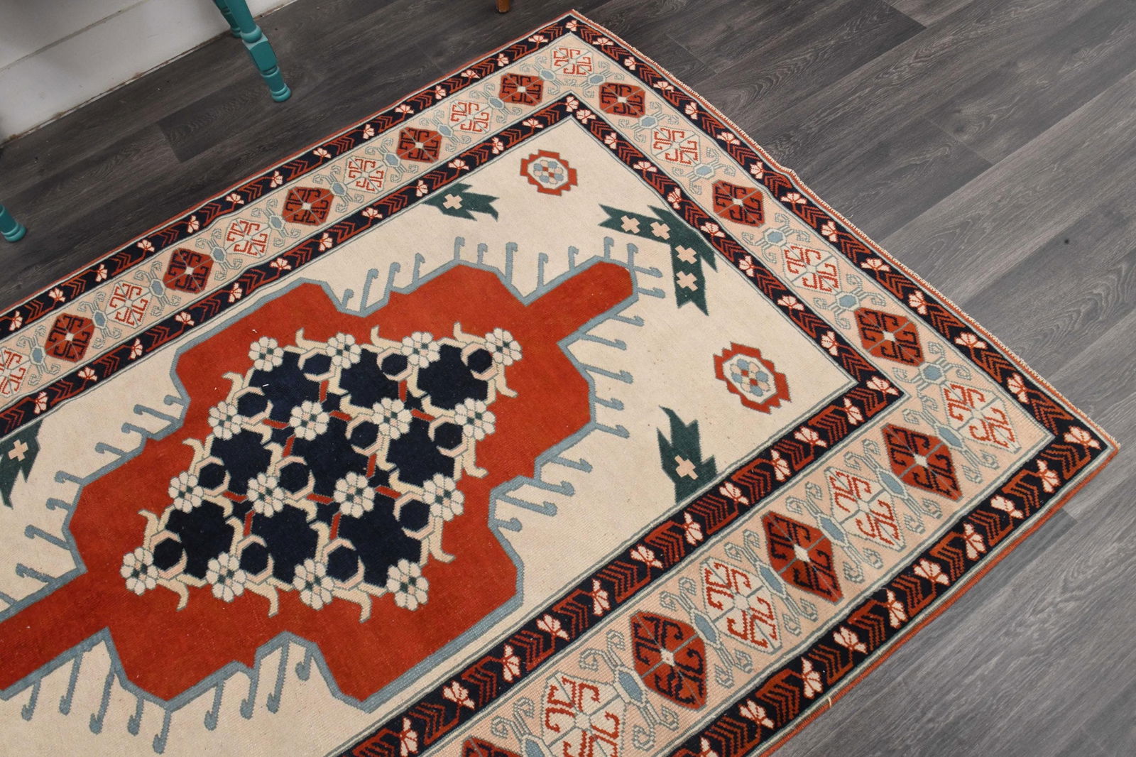 5.2x7 ft, SPECIAL TURKISH AREA Rug - 3