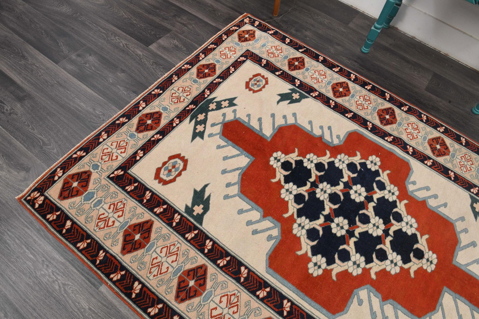 5.2x7 ft, SPECIAL TURKISH AREA Rug - 4