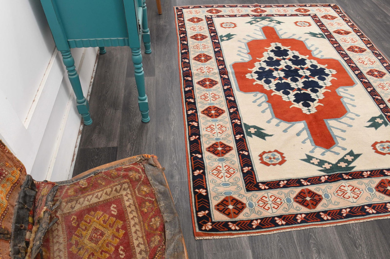 5.2x7 ft, SPECIAL TURKISH AREA Rug - 6