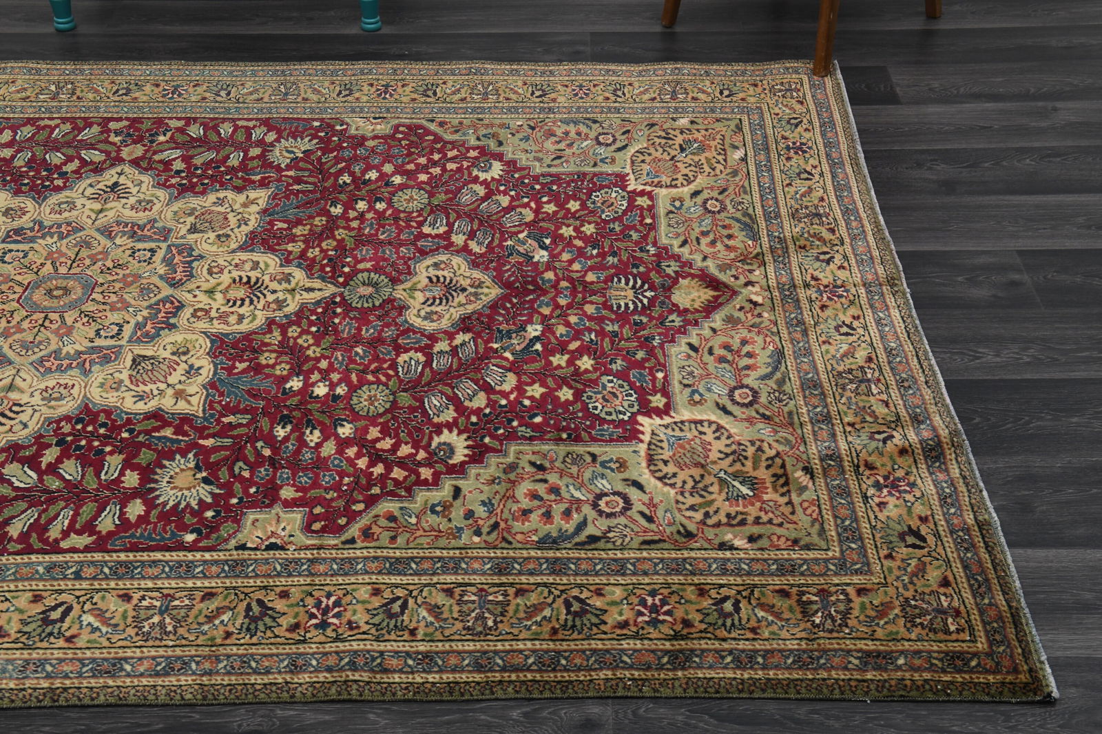 6.4x9.4 ft, TURKISH VINTAGE Rug - 4