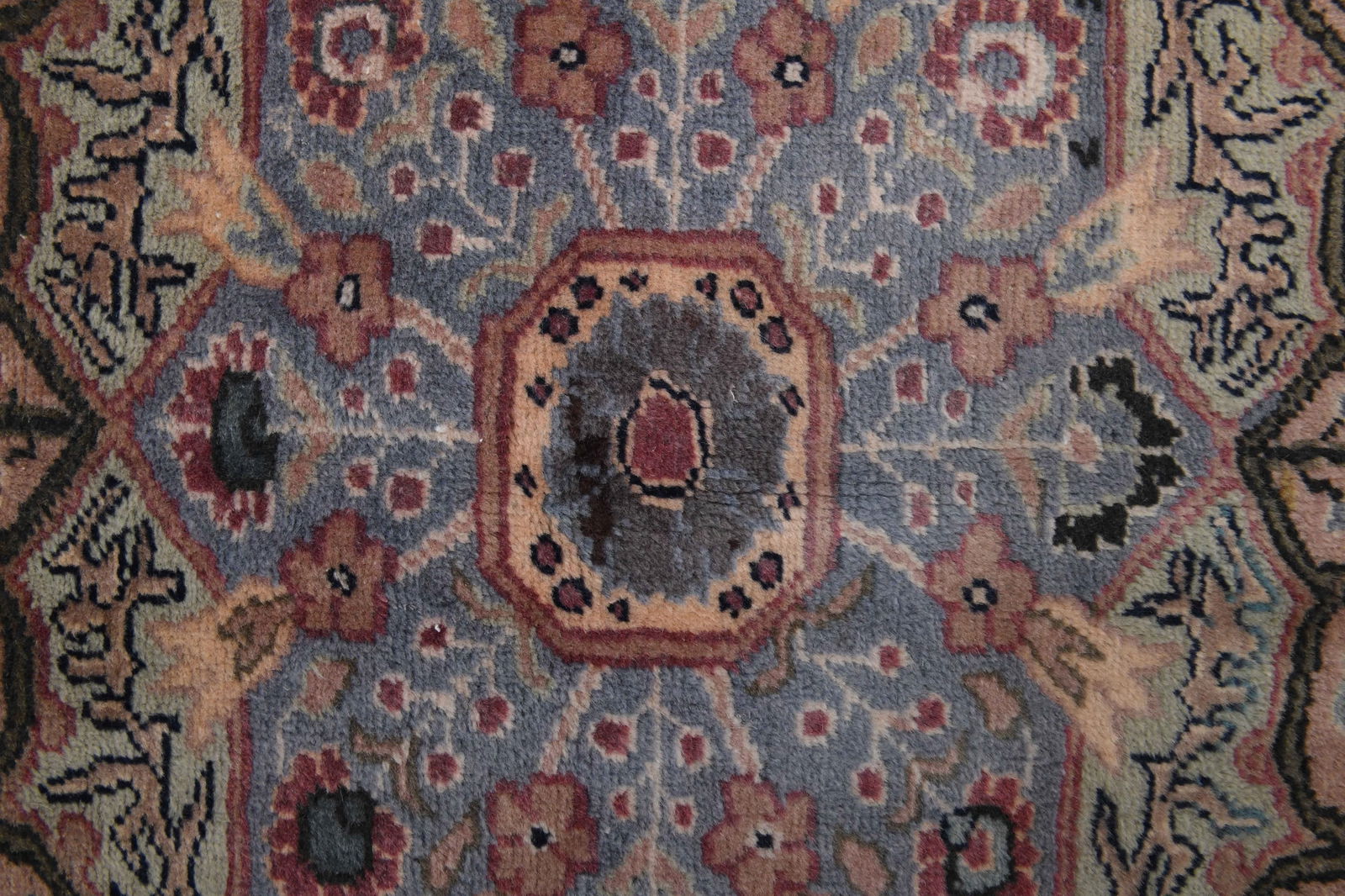 6.2x9.4 ft, ANTIQUE TURKISH OUSHAK Rug - 6