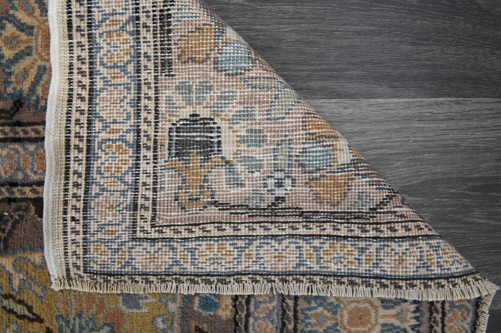 6.2x9.4 ft, ANTIQUE TURKISH OUSHAK Rug - 7