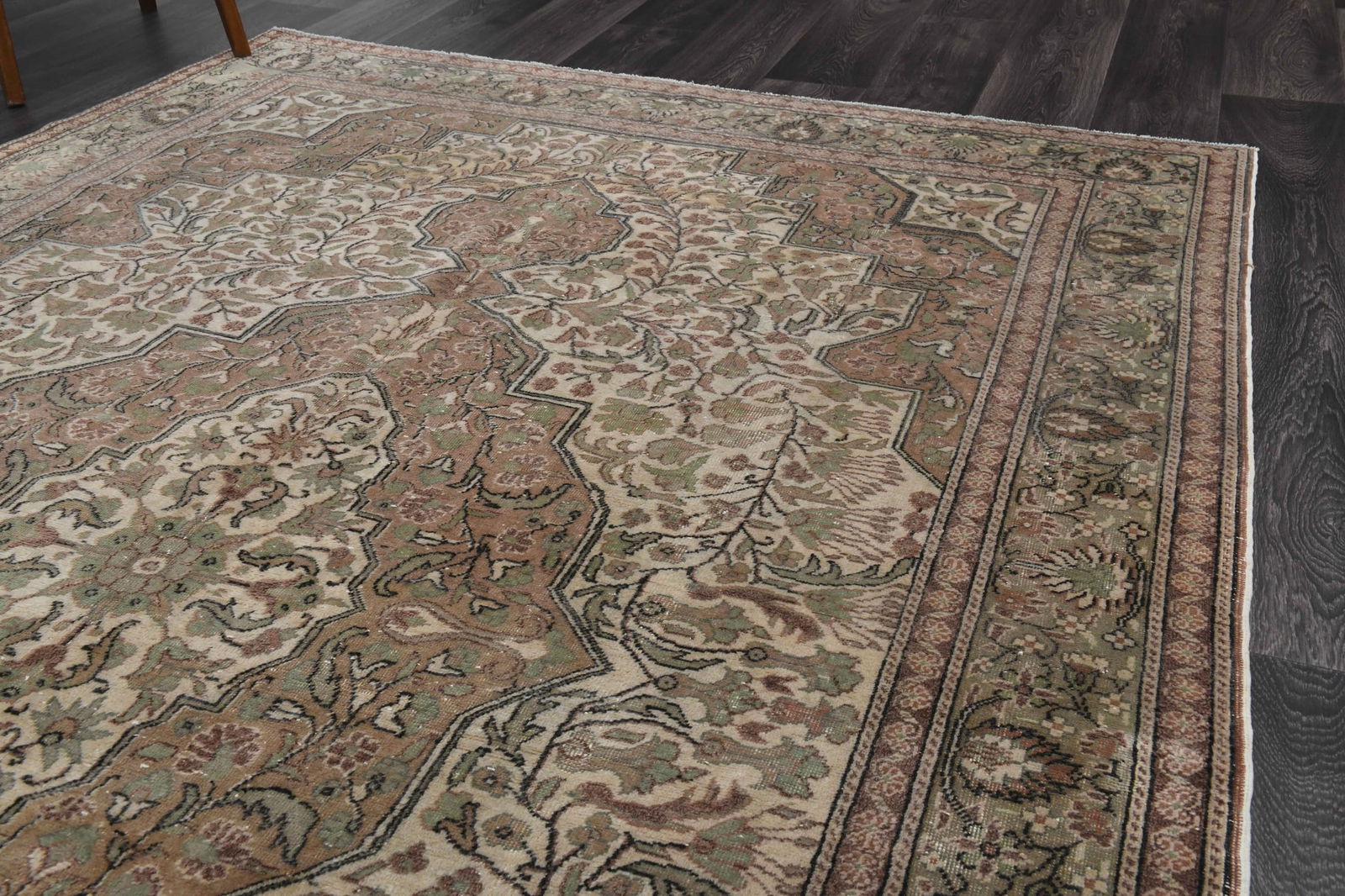 6.4x9.1 ft, ANTIQUE Rug, TURKISH - 3