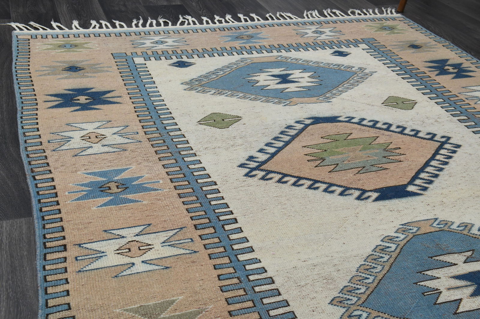 6.1x8.5 ft, TURKISH Rug, Vintage - 5