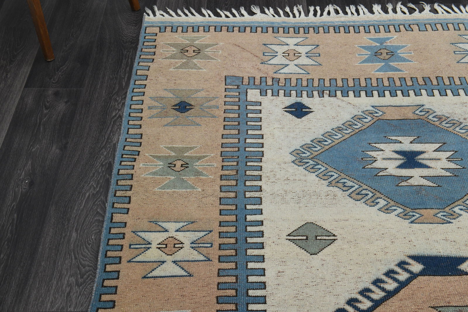 6.1x8.5 ft, TURKISH Rug, Vintage - 8