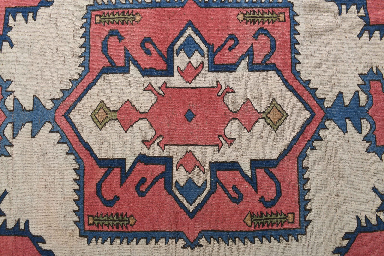 6.3x9 ft, TURKISH Rug, OUSHAK - 5