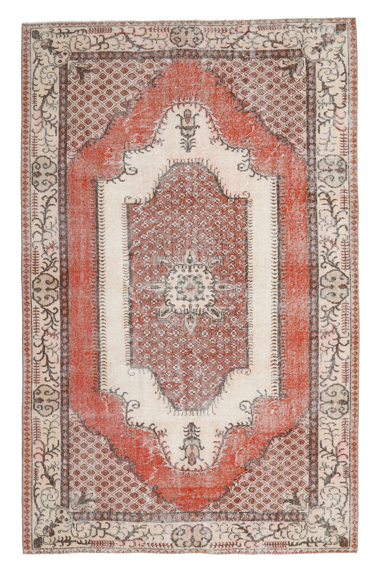 5.5x8.8 ft, ANTIQUE Rug, TURKISH - 9