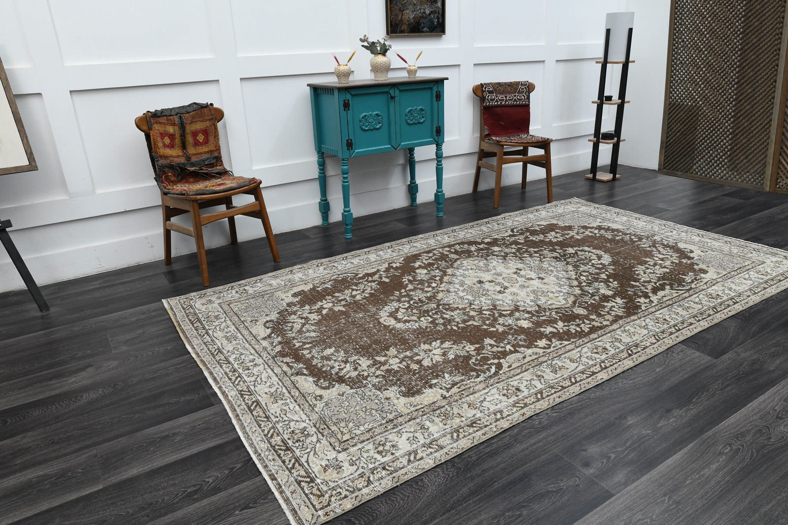 6x10 ft, TURKISH Rug, VINTAGE - 2