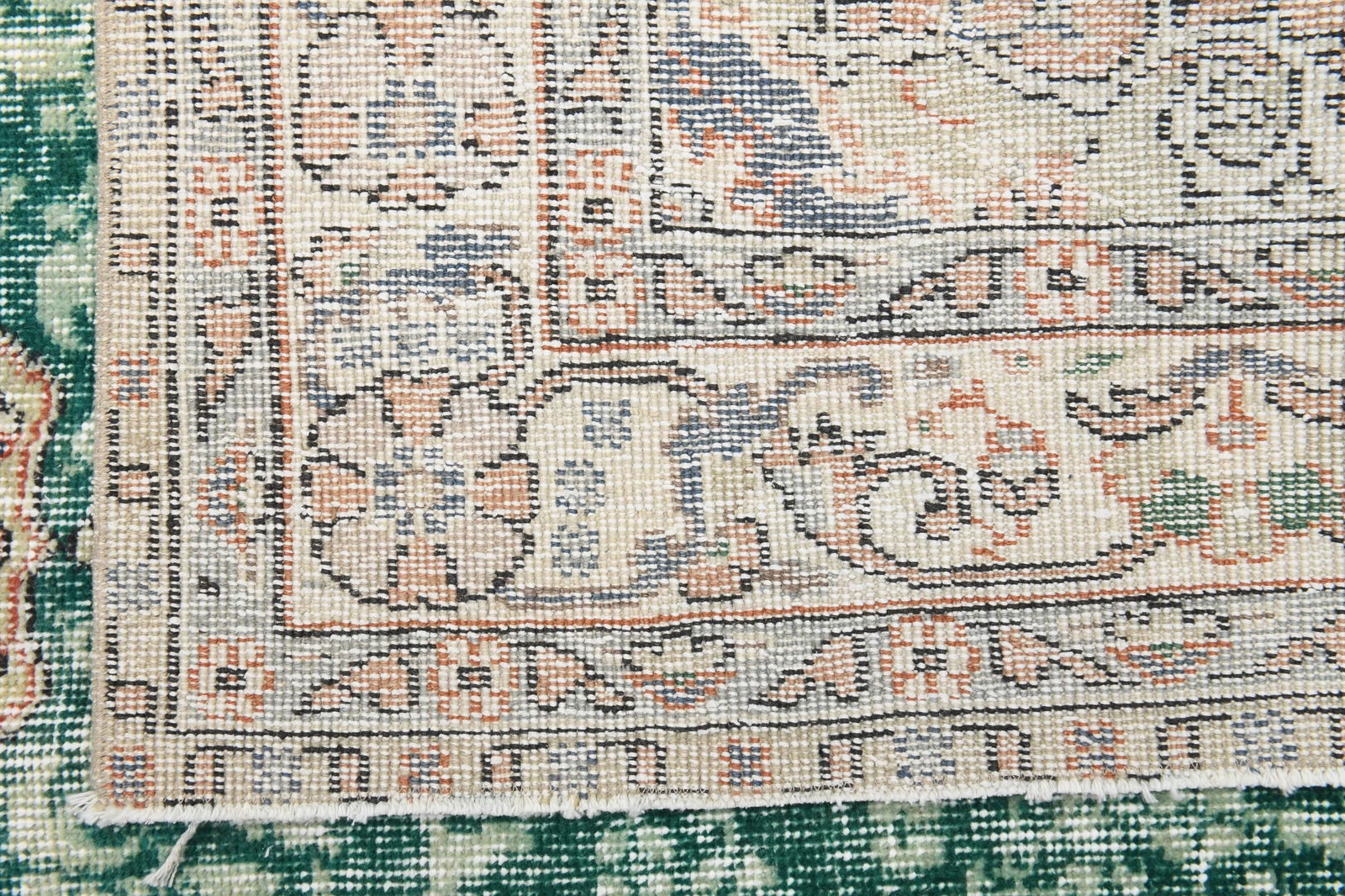 5.9.x9.2 ft, TURKISH Rug, Oushak - 7