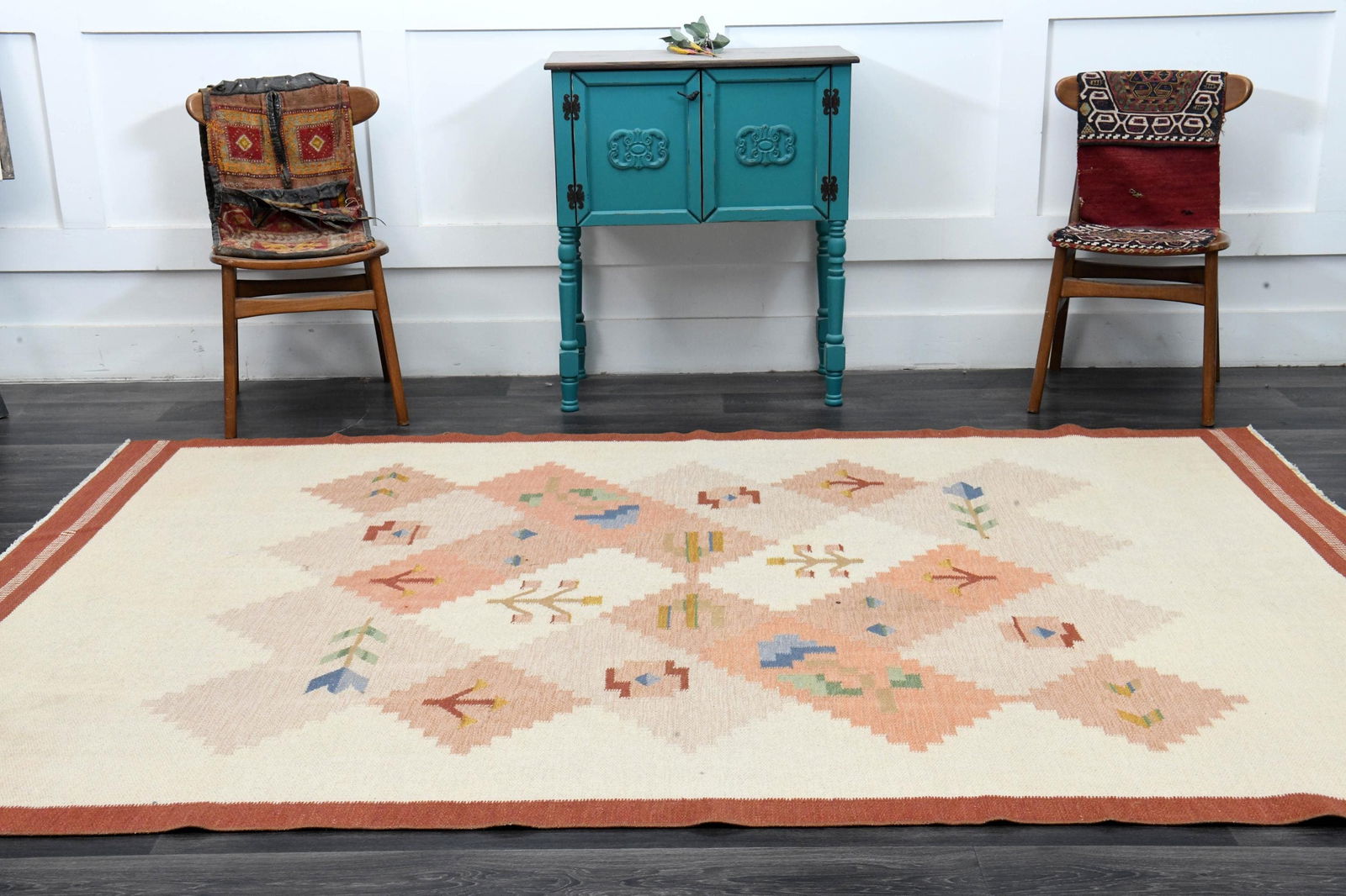 6.3x9.5 ft, TURKISH Rug, ORIENTAL - 2