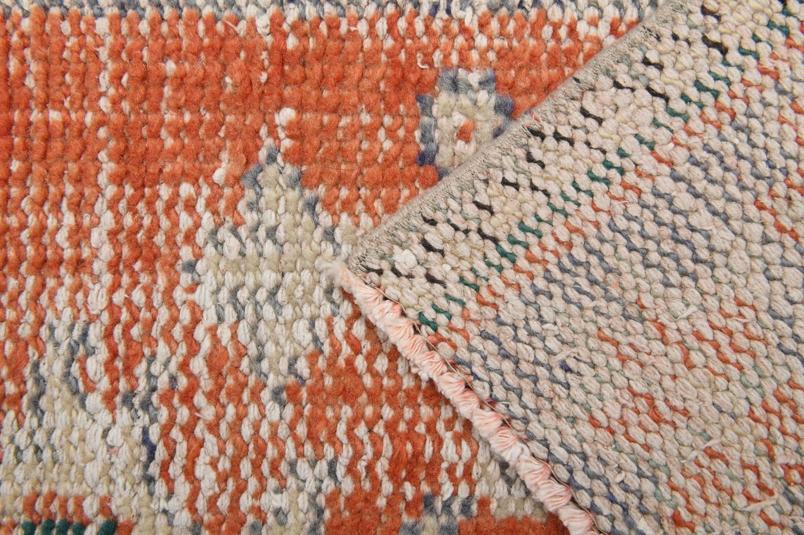 4x7.2 Turkish Rug, Pink Vintage Neutral Turkish - 3