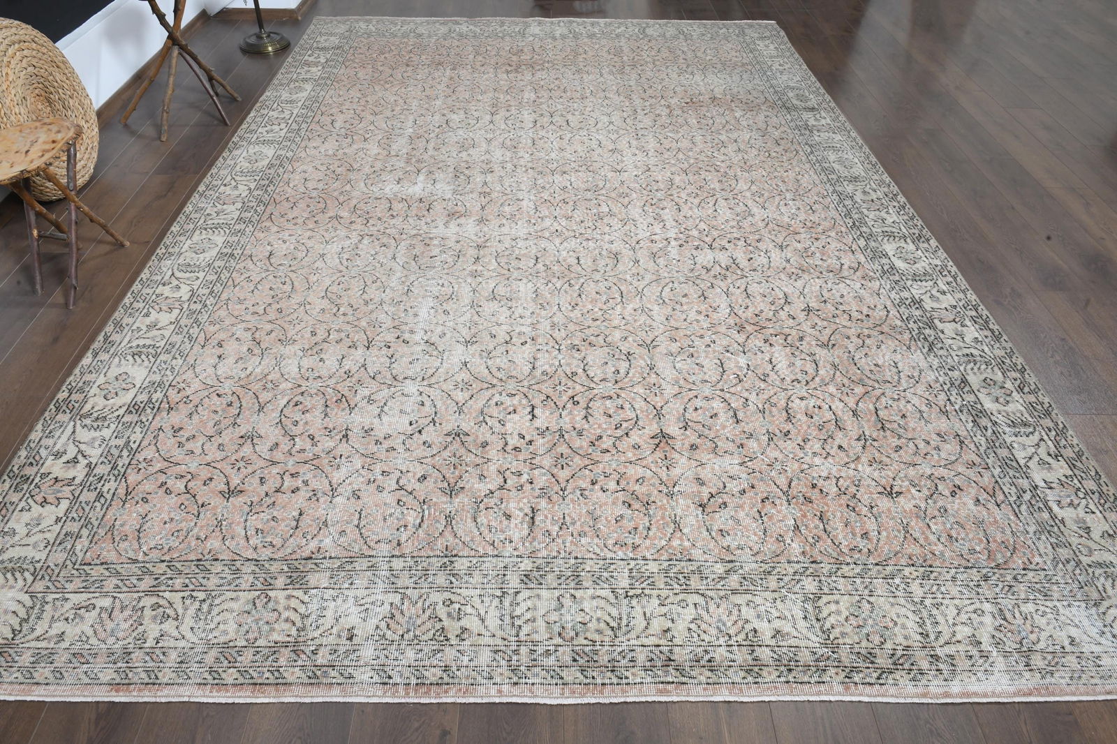 5.1x7.4 Vintage Turkish Rug (1 of 9)