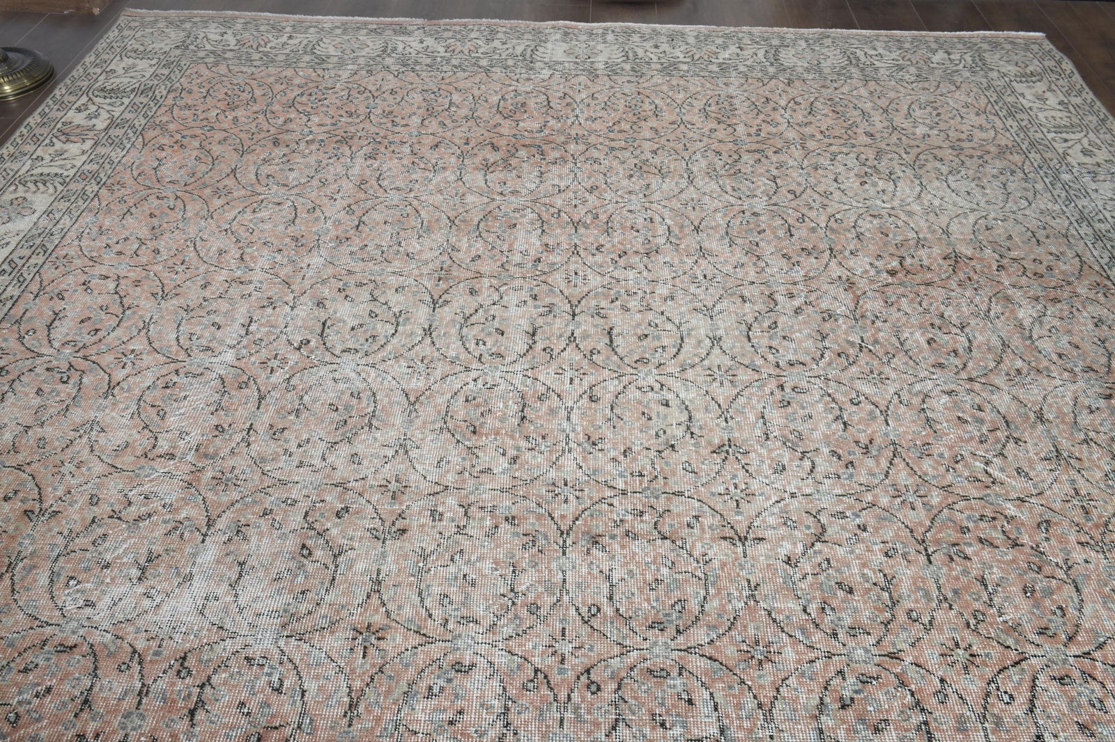 5.1x7.4 Vintage Turkish Rug - 7