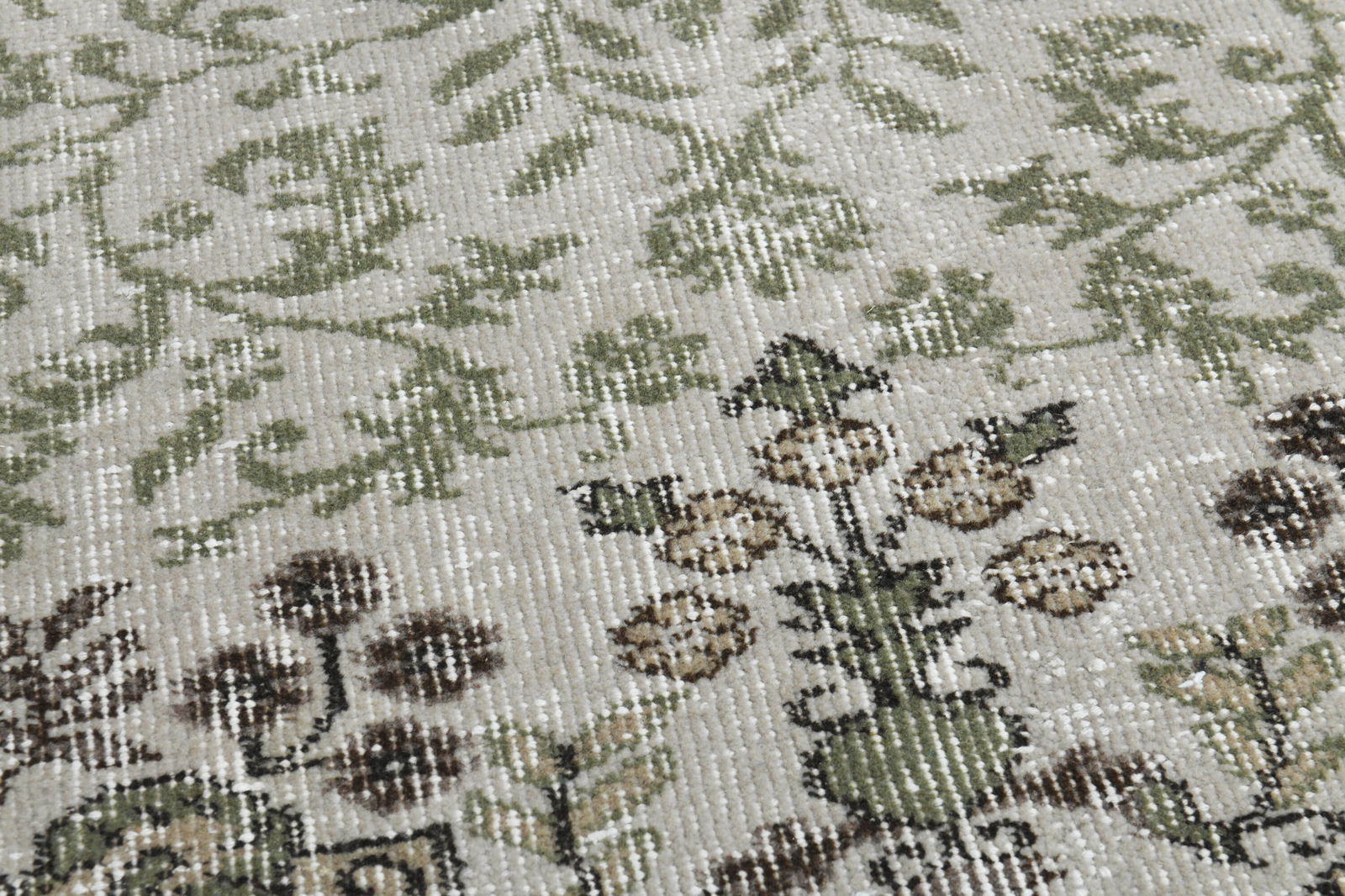 3'7x6'6 ft, ORANGE BEIGE RUG - 2