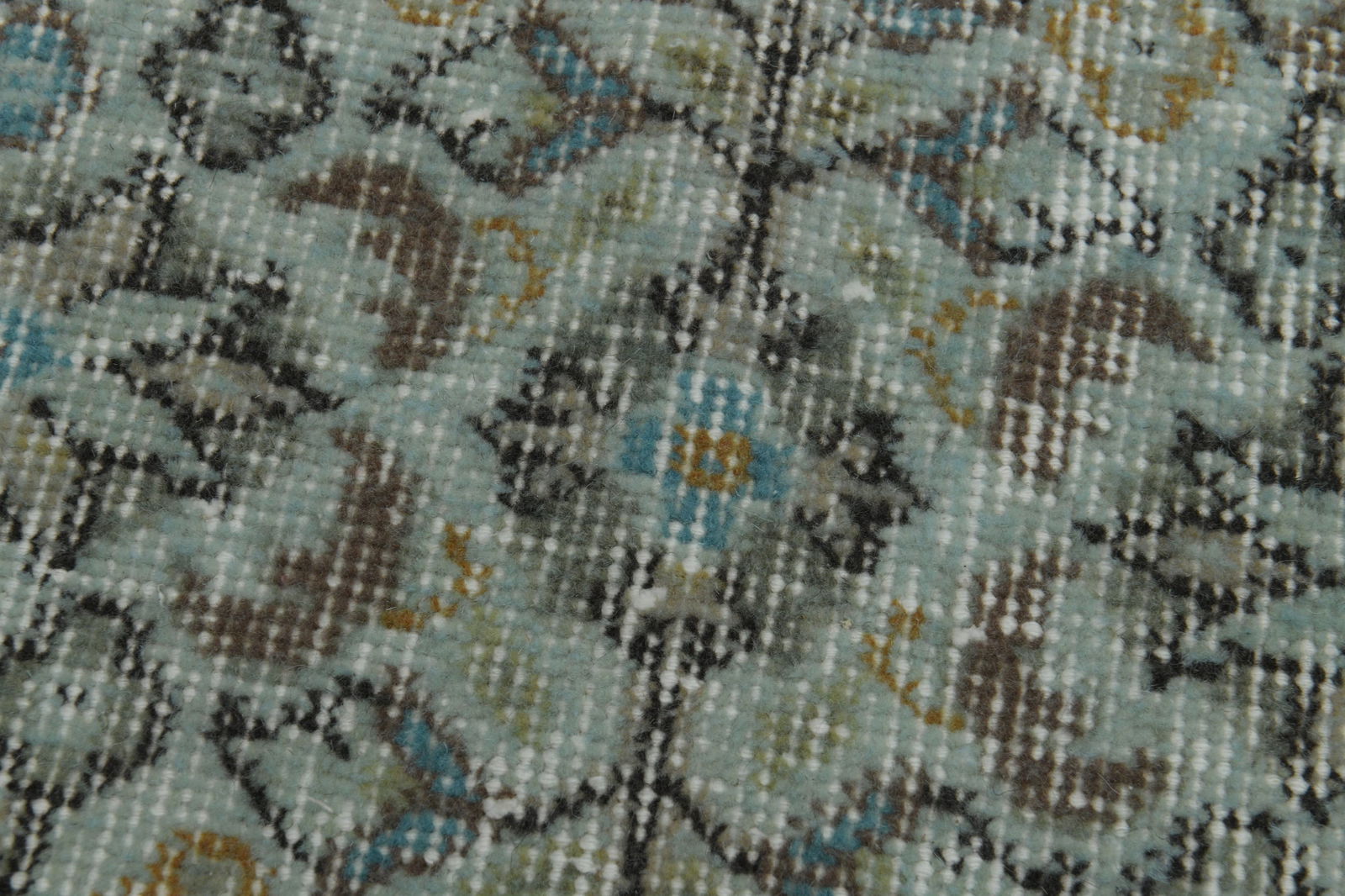 6x8 Orange Green TURKISH Rug - 8