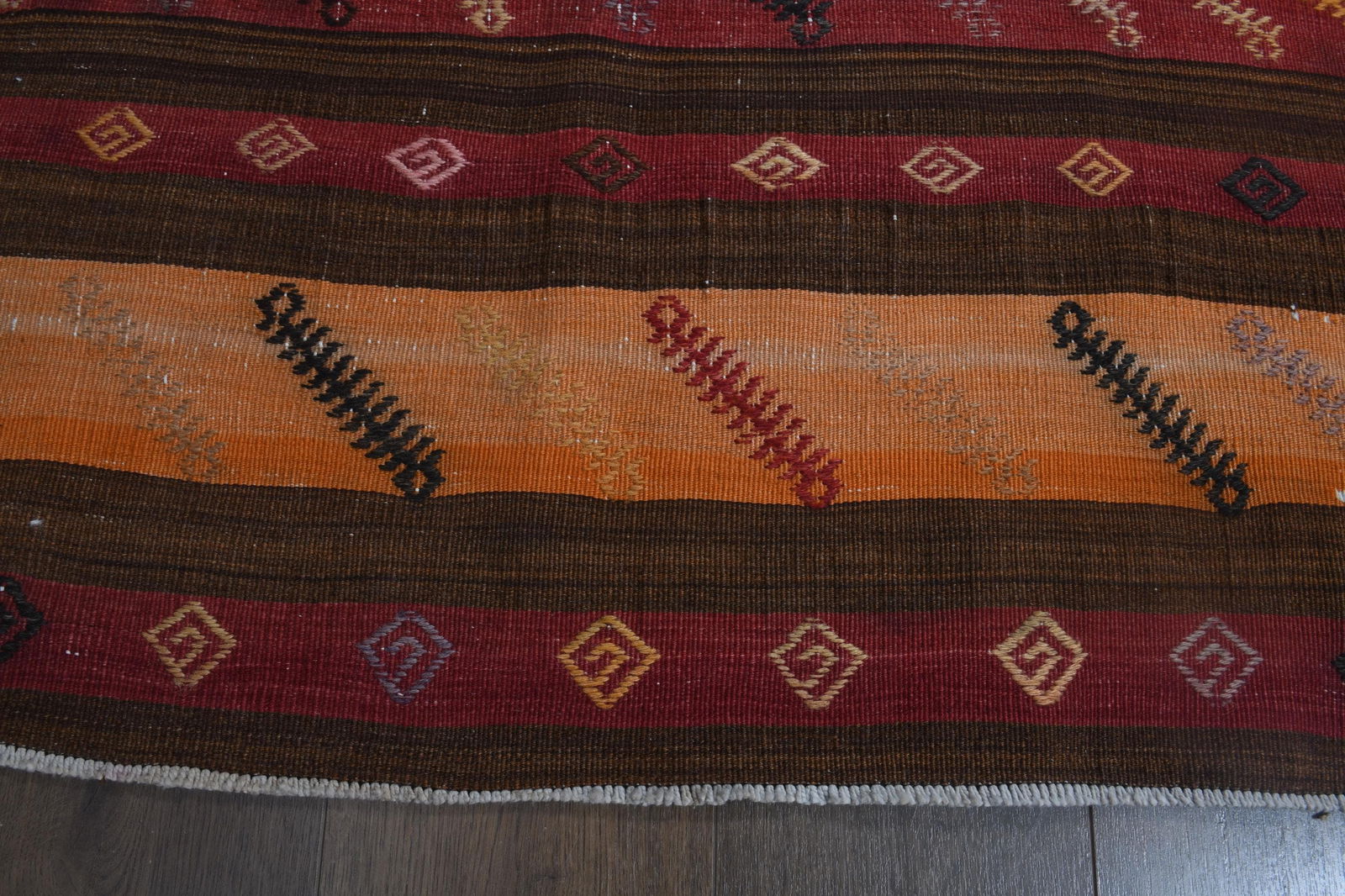 6.6x10 ft, Turkish Rug, VINTAGE - 5