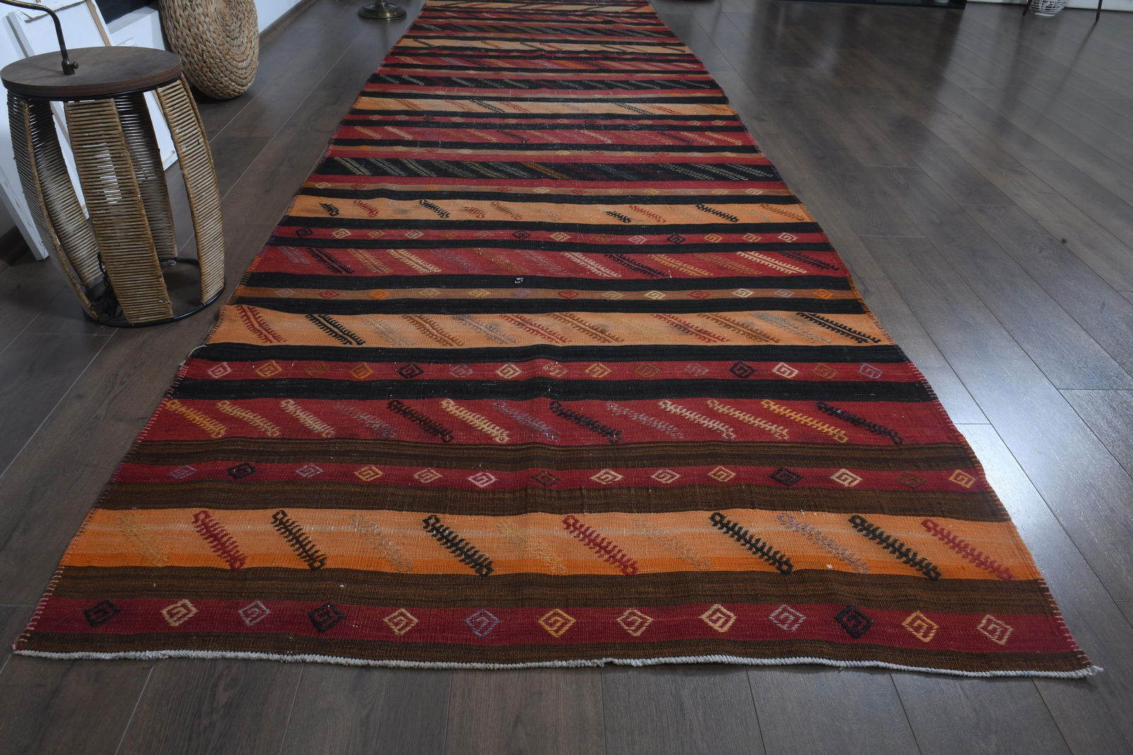 6.6x10 ft, Turkish Rug, VINTAGE - 6